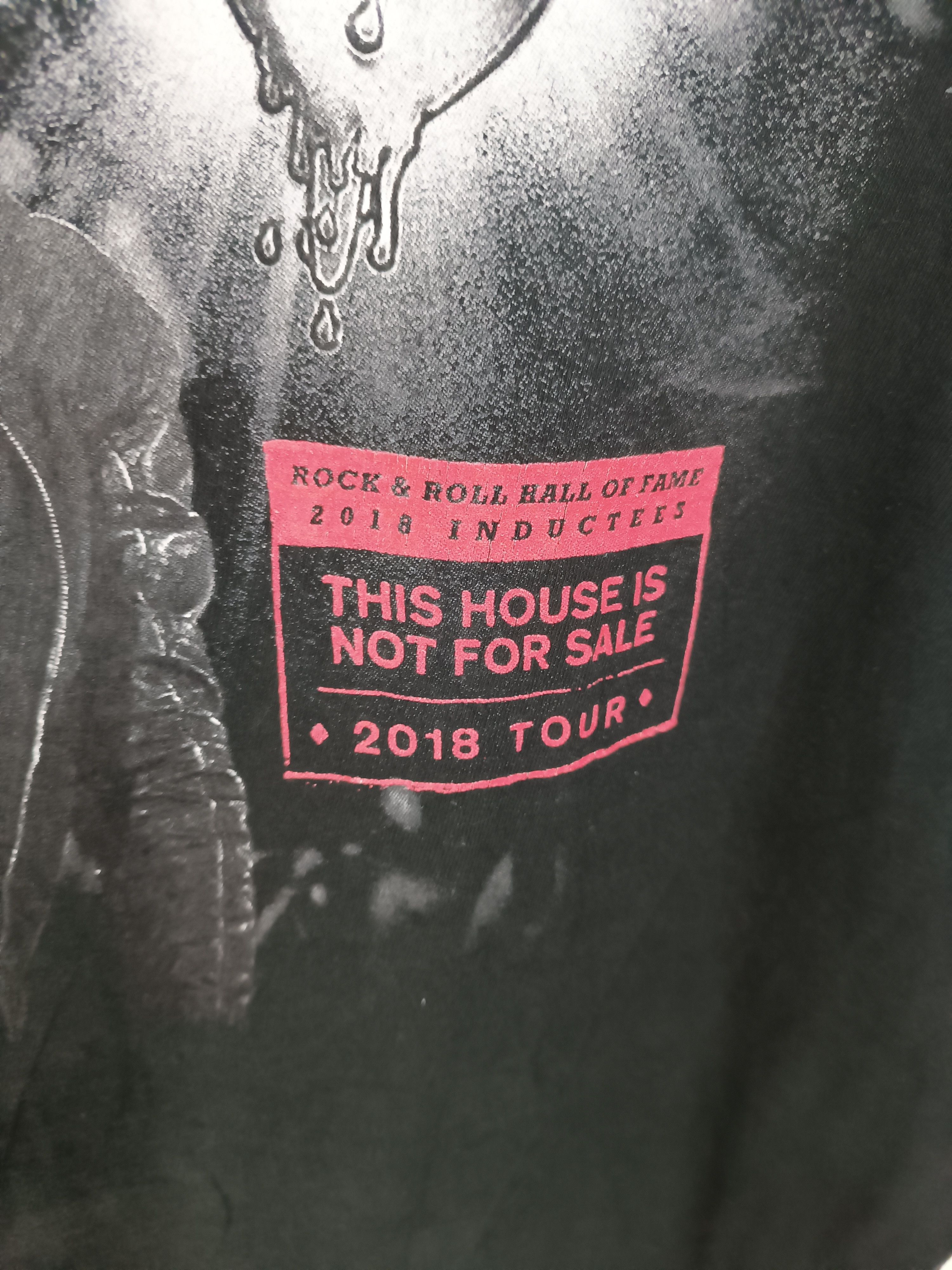 Band Tees VINTAGE 2018 BON JOVI TOUR HALL OF FAME kiss acdc gnr Size US XXL / EU 58 / 5 - 11 Thumbnail