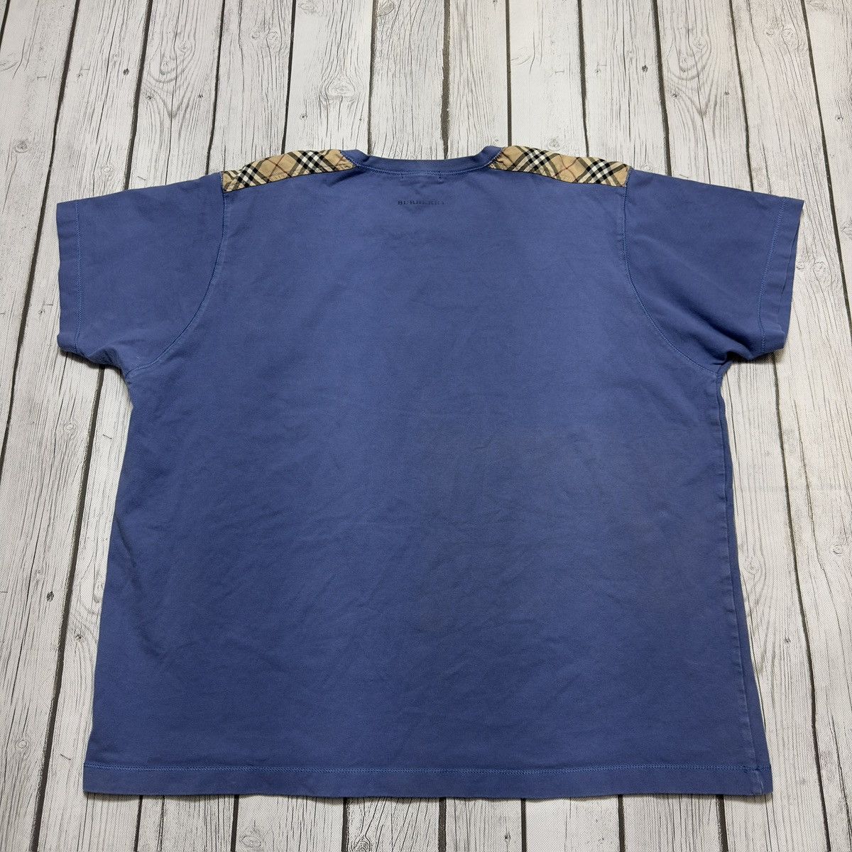 Burberry × Vintage Vintage Burberry tee Size US XXL / EU 58 / 5 - 2 Thumbnail