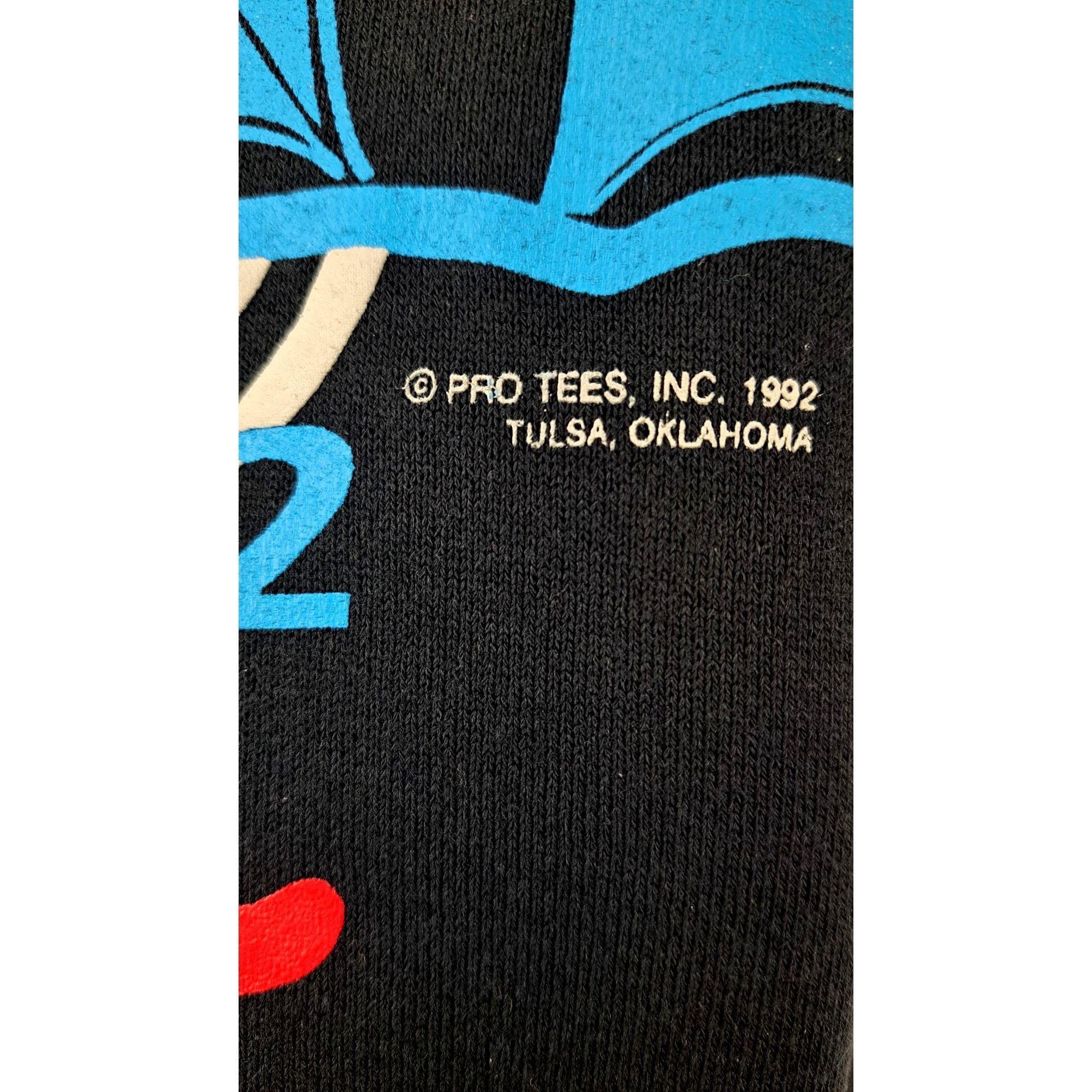 Fruit Of The Loom Vintage Tulsa State Fair Sweatshirt Glow In Dark Hot Rod 2XL Size US XXL / EU 58 / 5 - 6 Thumbnail