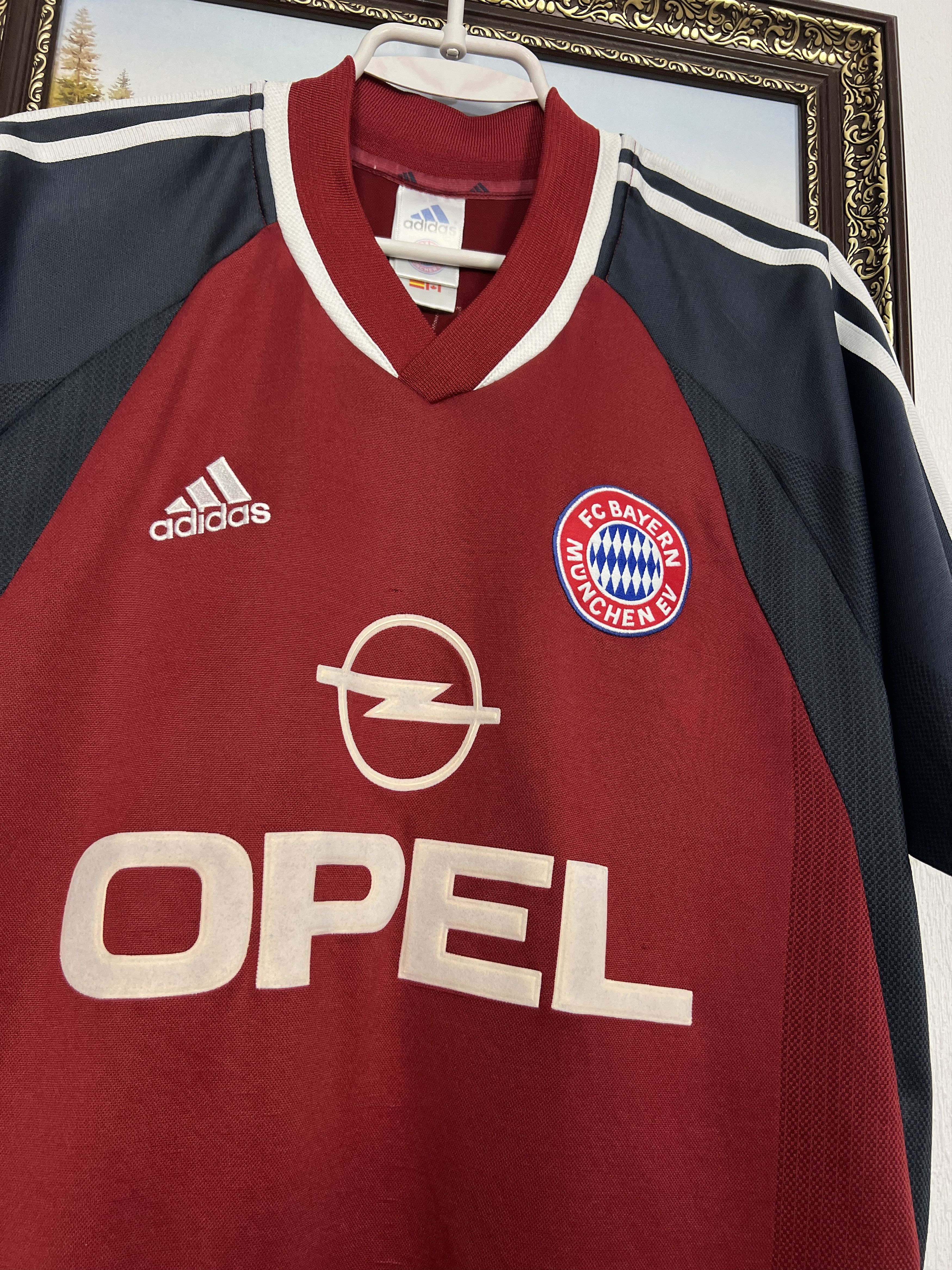 Adidas Bayern Munich Home football shirt 2001 Soccer Jersey Trikot Size US M / EU 48-50 / 2 - 3 Thumbnail