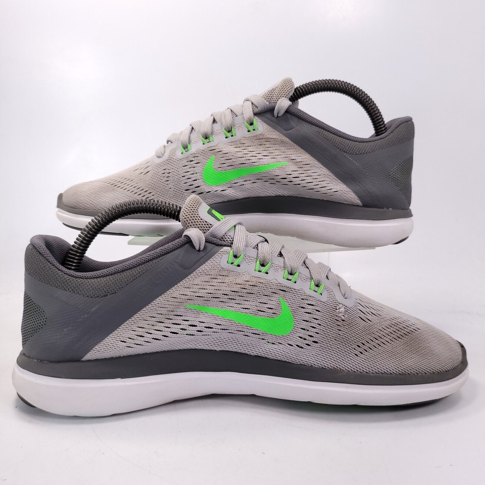 Nike Nike Flex 2016 Run Shoe Mens Size 7.5 830369-008 Gray Green Size US 7.5 / EU 40-41 - 6 Thumbnail