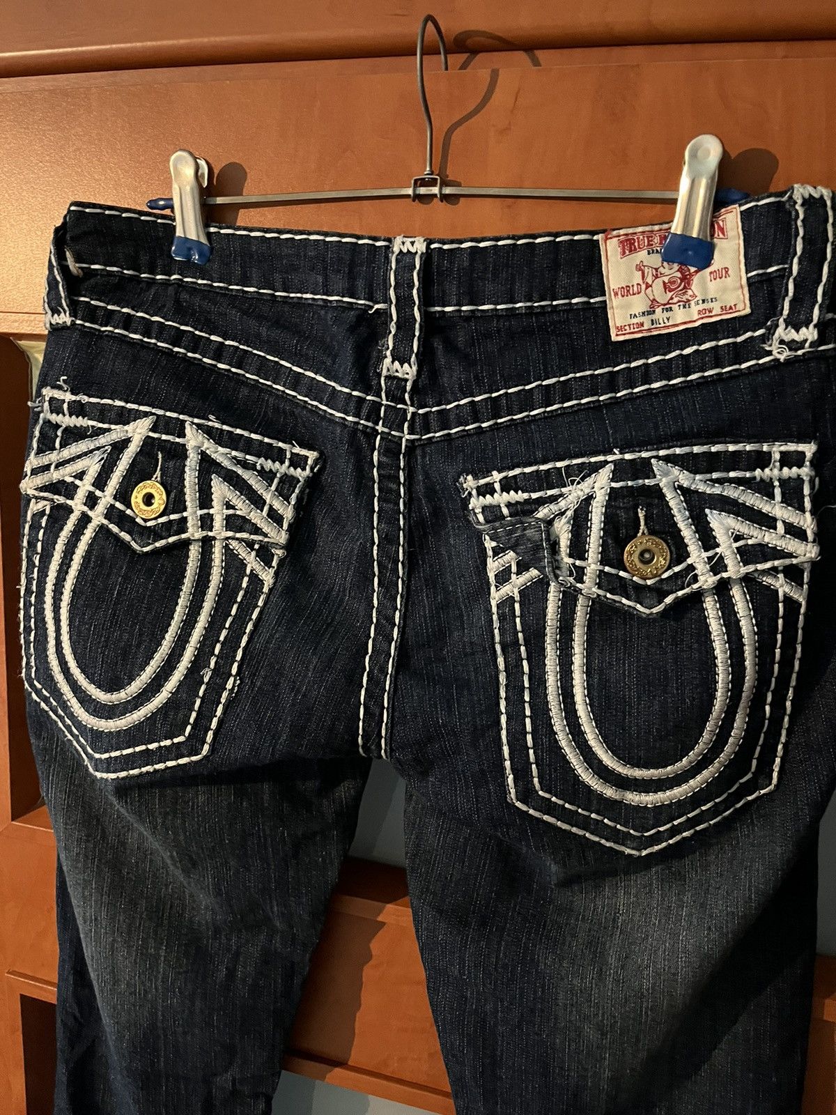 True Religion × Vintage Vintage True Religion Billy denim pants Size US 31 - 4 Thumbnail