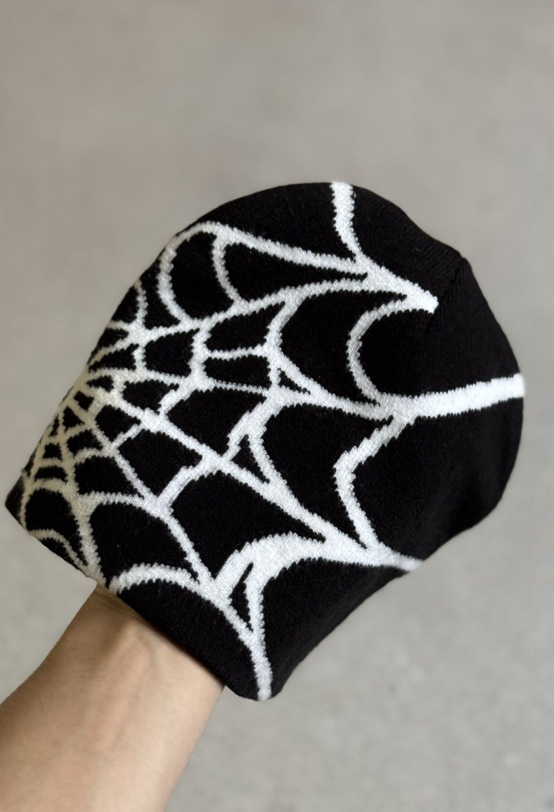 Vintage Spiders Web Beanie Hat Size ONE SIZE - 7 Thumbnail