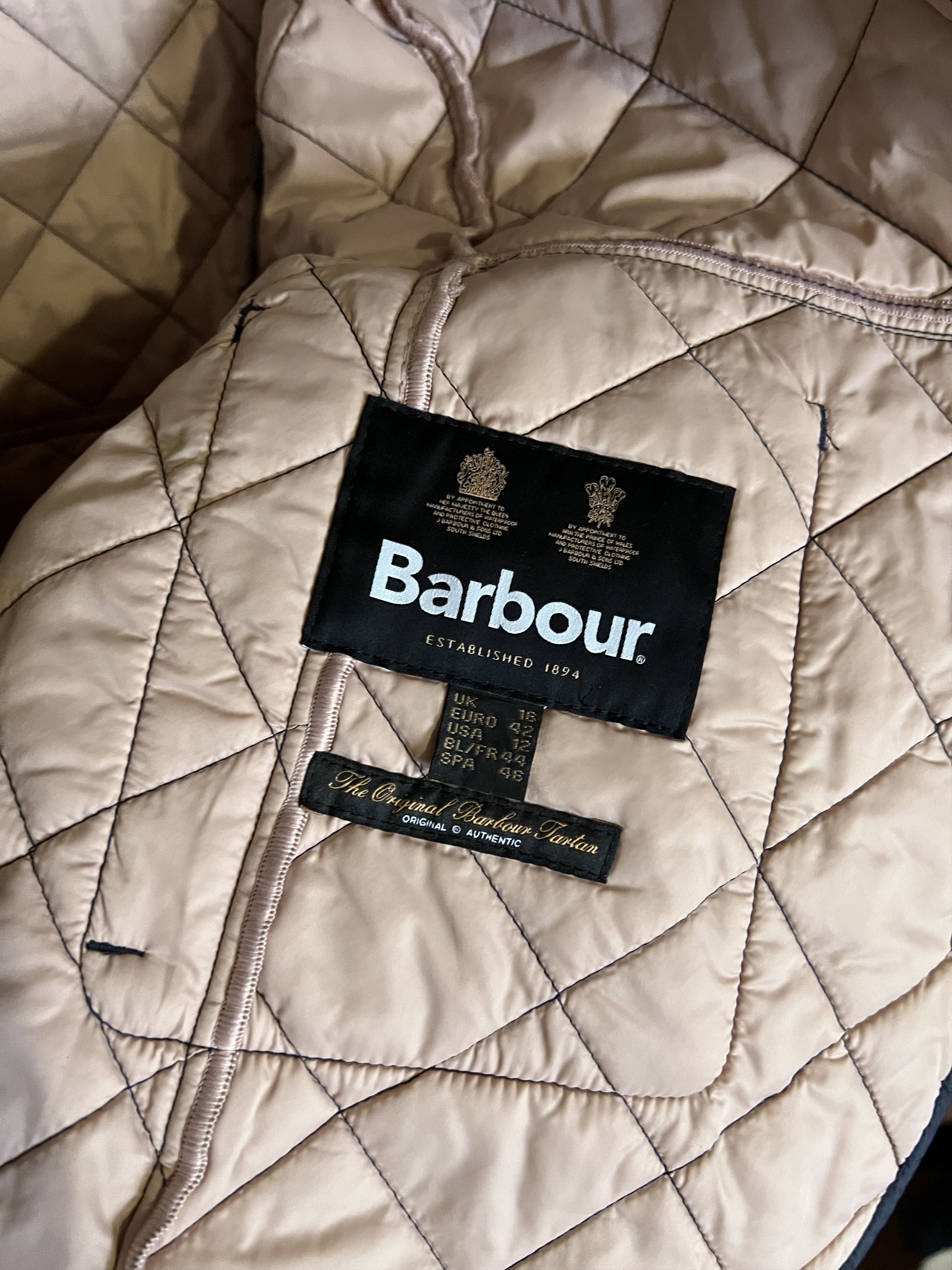 Barbour Vintage Barbour International Deveron Quilt Casual Jacket Size XL / US 12-14 / IT 48-50 - 6 Thumbnail
