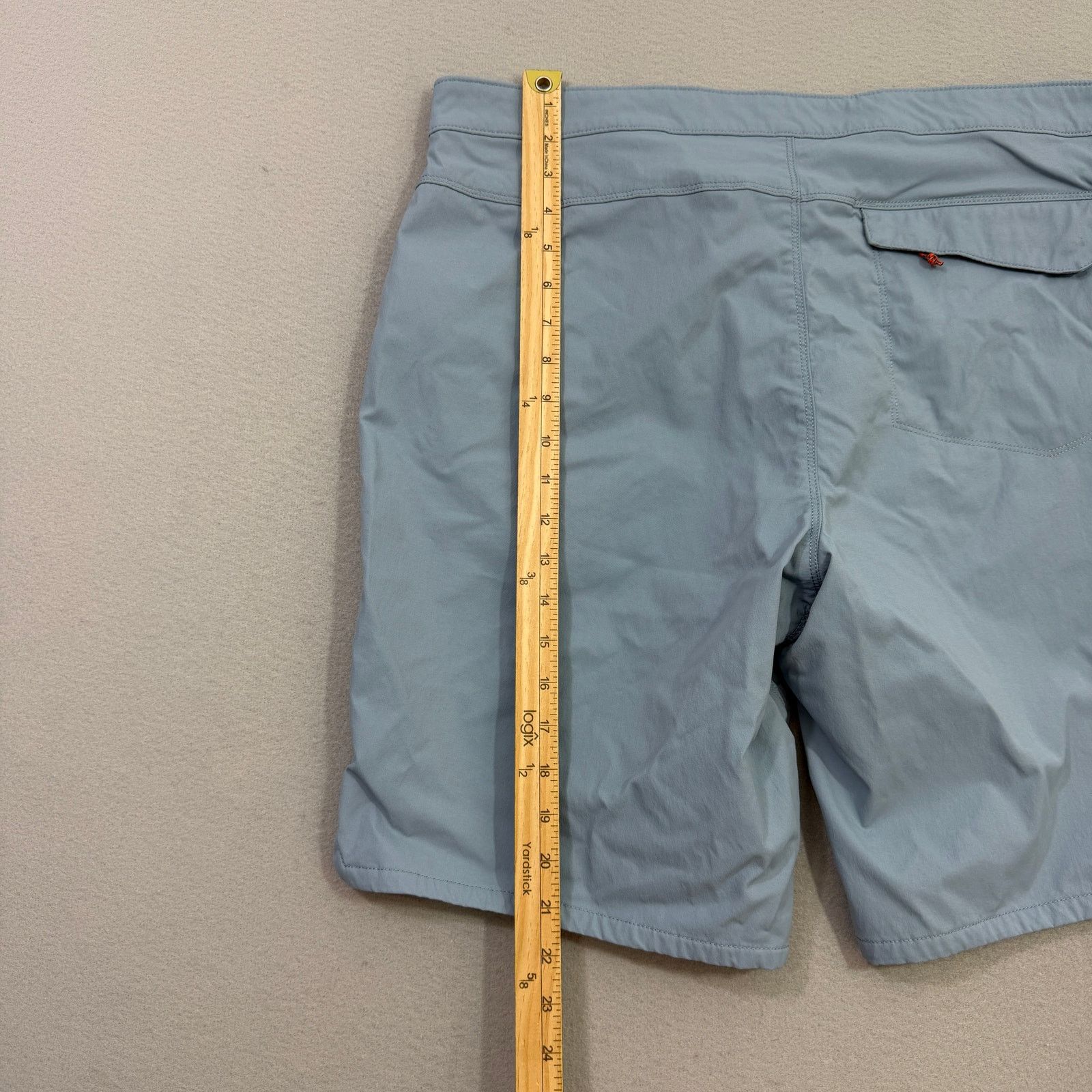 Duluth Trading Company Alaskan Hardgear Free Rein Shorts Men's 38 Blue 10" Inseam Size US 38 / EU 54 - 10 Thumbnail