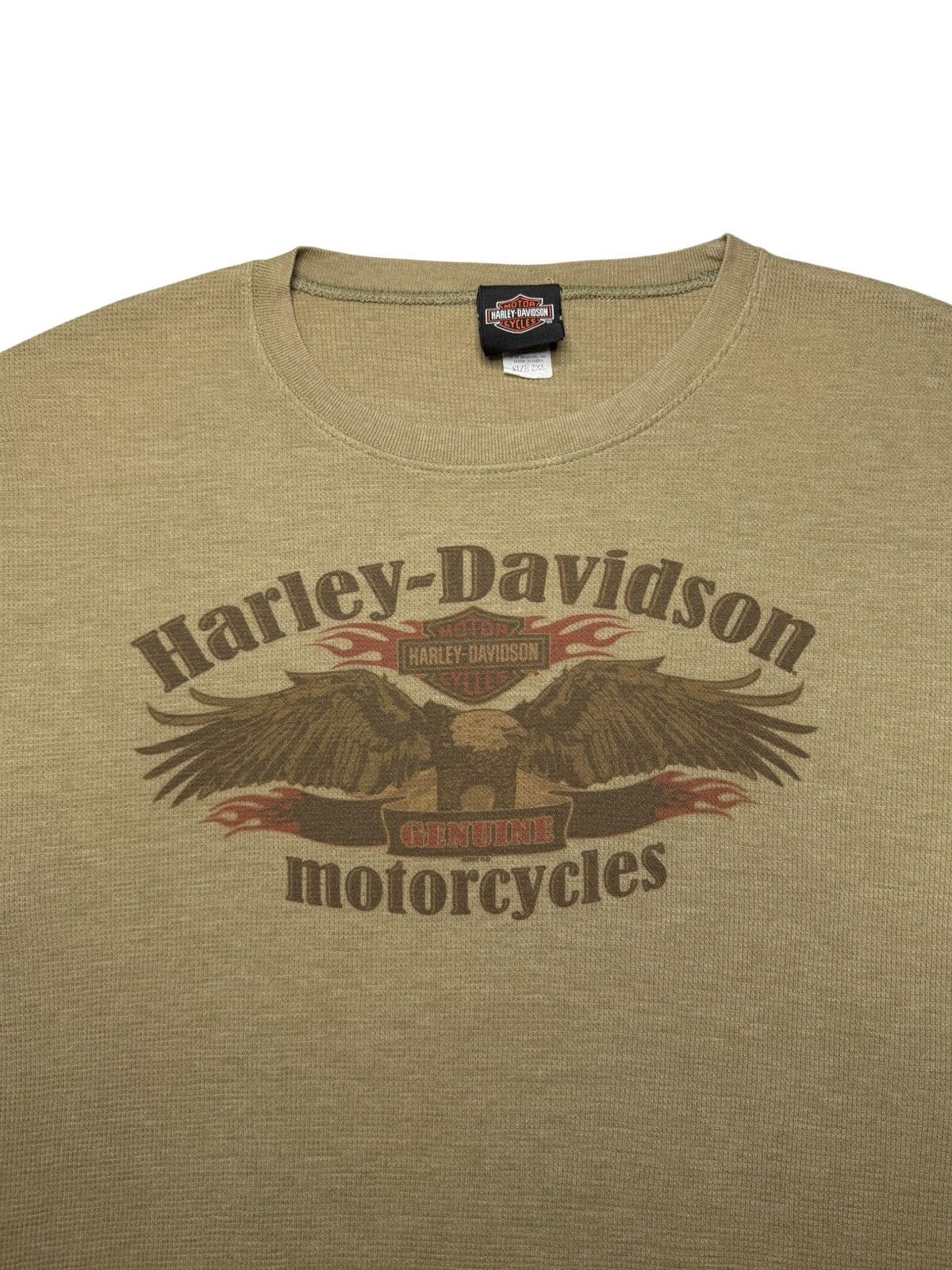 Harley Davidson 2007 Harley Davidson Long Sleeve Thermal Size US XXL / EU 58 / 5 - 3 Thumbnail