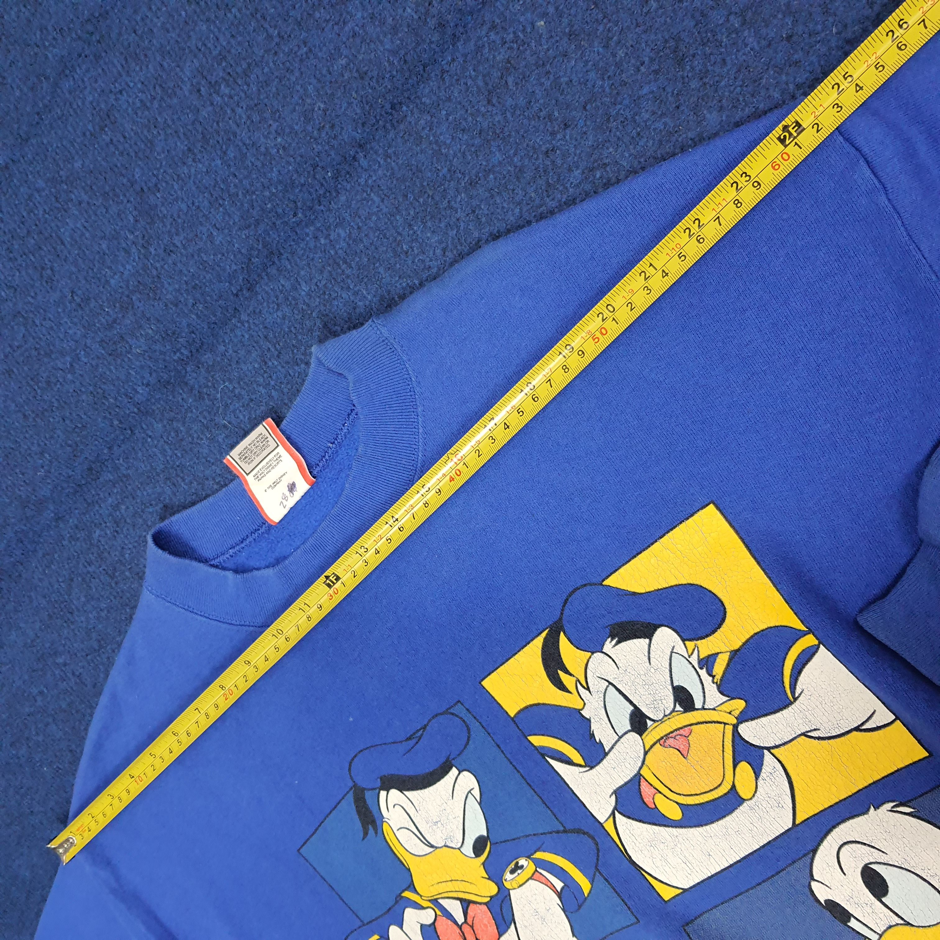 Disney Vintage Disney Donald Duck Cartoon Sweatshirt C270N11 Size US L / EU 52-54 / 3 - 8 Thumbnail