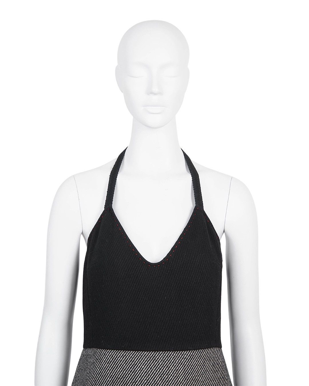 Miu Miu Miu Miu F/W2000 Halter Neck Wool Dress Size M / US 6-8 / IT 42-44 - 7 Thumbnail