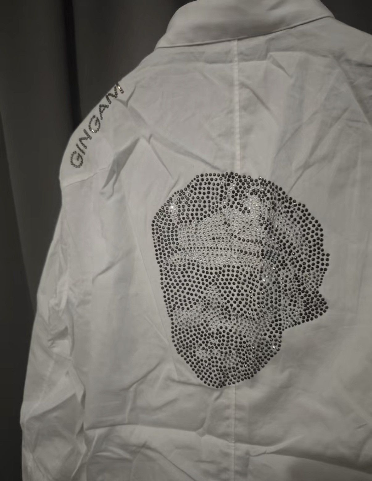 Julius Julius 7 Rhinestone Portrait Hidden Button Shirt Size US S / EU 44-46 / 1 - 7 Thumbnail