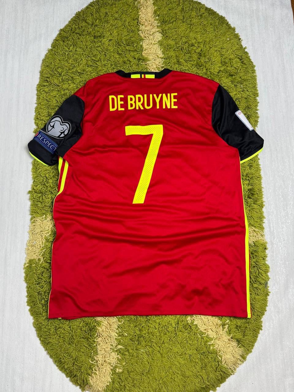 Adidas Adidas Belgium Home Socker Jersey De Bruyne 2018 Size US L / EU 52-54 / 3 - 10 Thumbnail