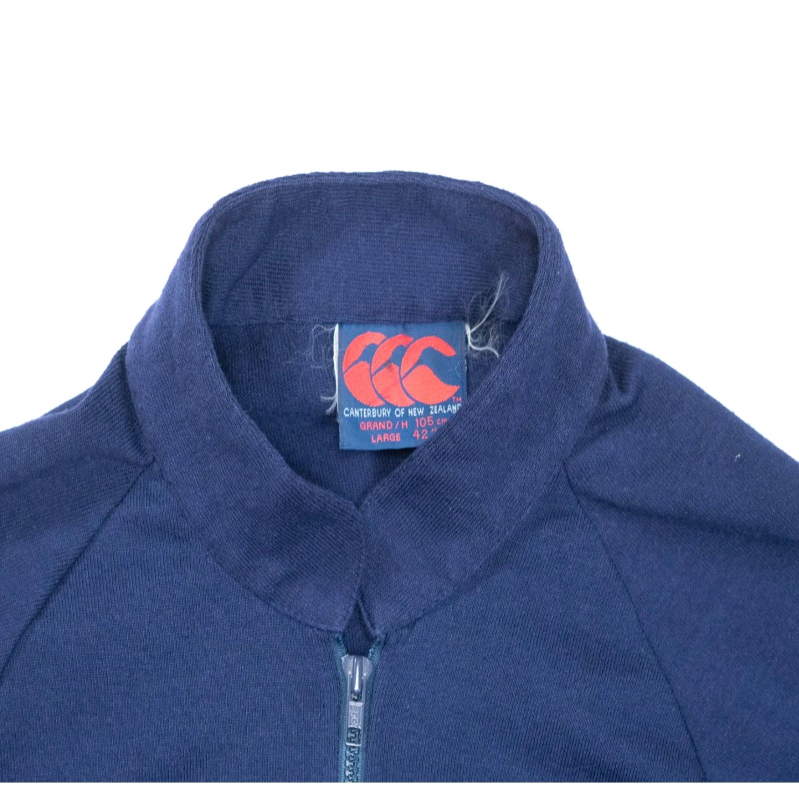 Vintage VINTAGE Canterbury of New Zealand Men’s 42 L Long Sleeve Mock Neck Full Zip Jacket Size US L / EU 52-54 / 3 - 6 Thumbnail