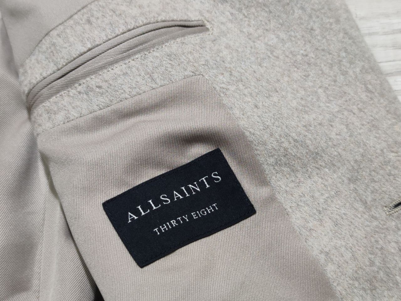 Allsaints Allsaints Men's Manor Wool Coat Size 38 Size US M / EU 48-50 / 2 - 11 Thumbnail