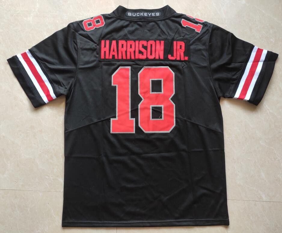 Other Men’s Ohio State Jersey - Marvin Harrison Jr. - #18 Black Size US XL / EU 56 / 4 - 1 Thumbnail