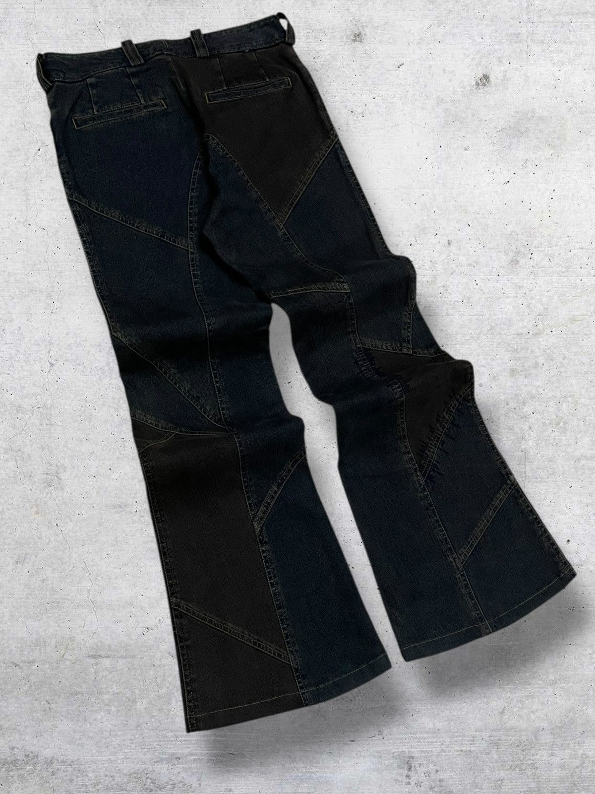 Tornado Mart VINTAGE TORNADO MART OG DESIGNER JAPAN RARE DESIGN PATCHWORK Size US 29 - 8 Thumbnail