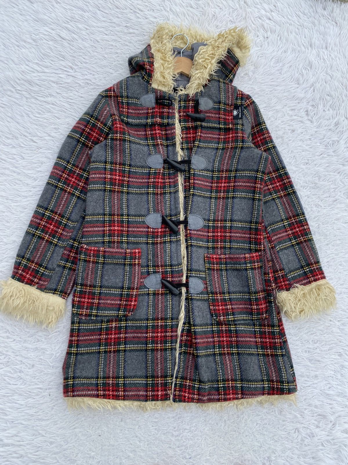 Super Lovers Rare Vintage Super Lovers Wool Long Jacket Size M / US 6-8 / IT 42-44 - 2 Thumbnail