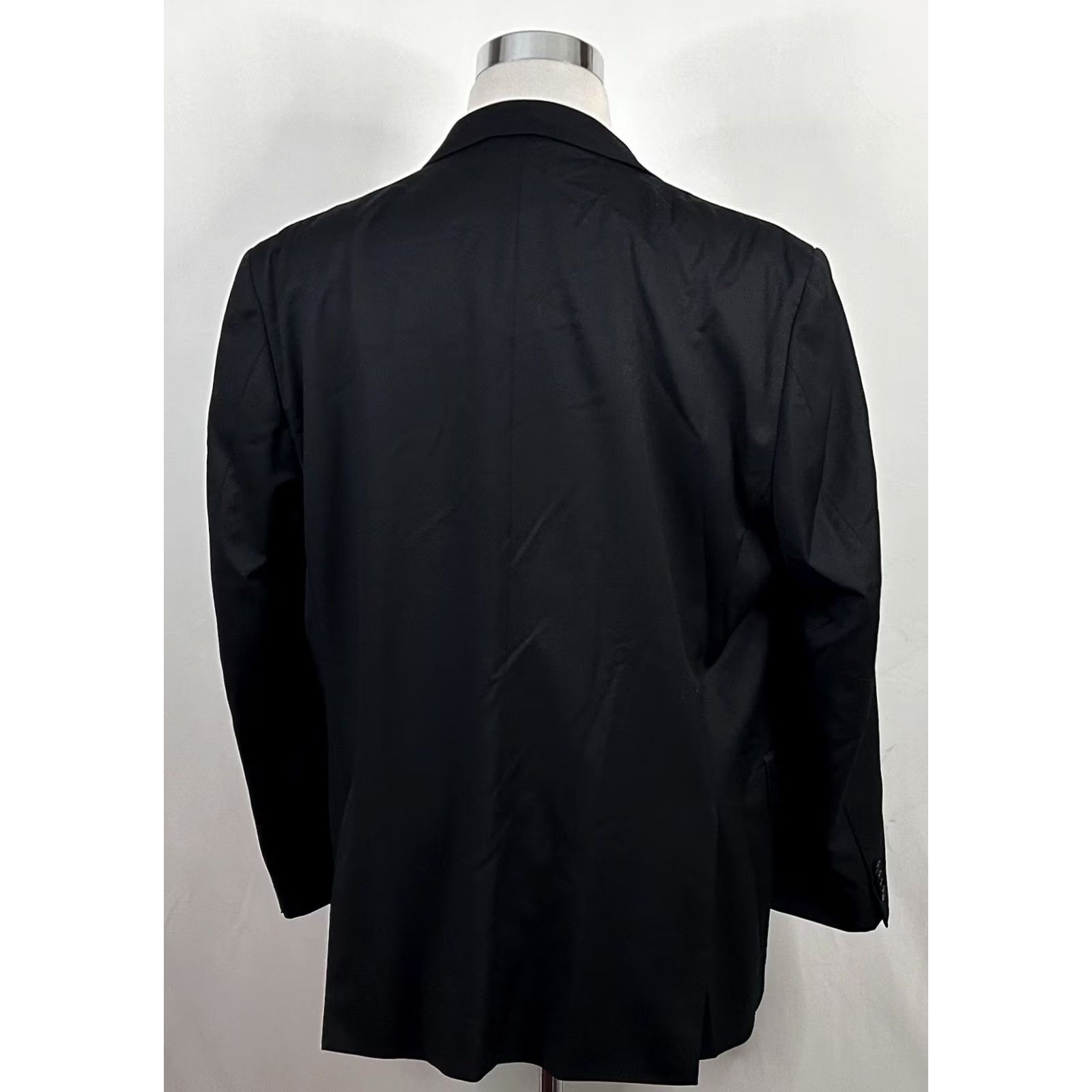Joseph Abboud Joseph Abboud Sport Coat 44R Black Wool Two-Button Vented Executive Fit Jacket Men's 2 Piece Notch Lapel Size US XS / EU 42 / 0 - 7 Thumbnail