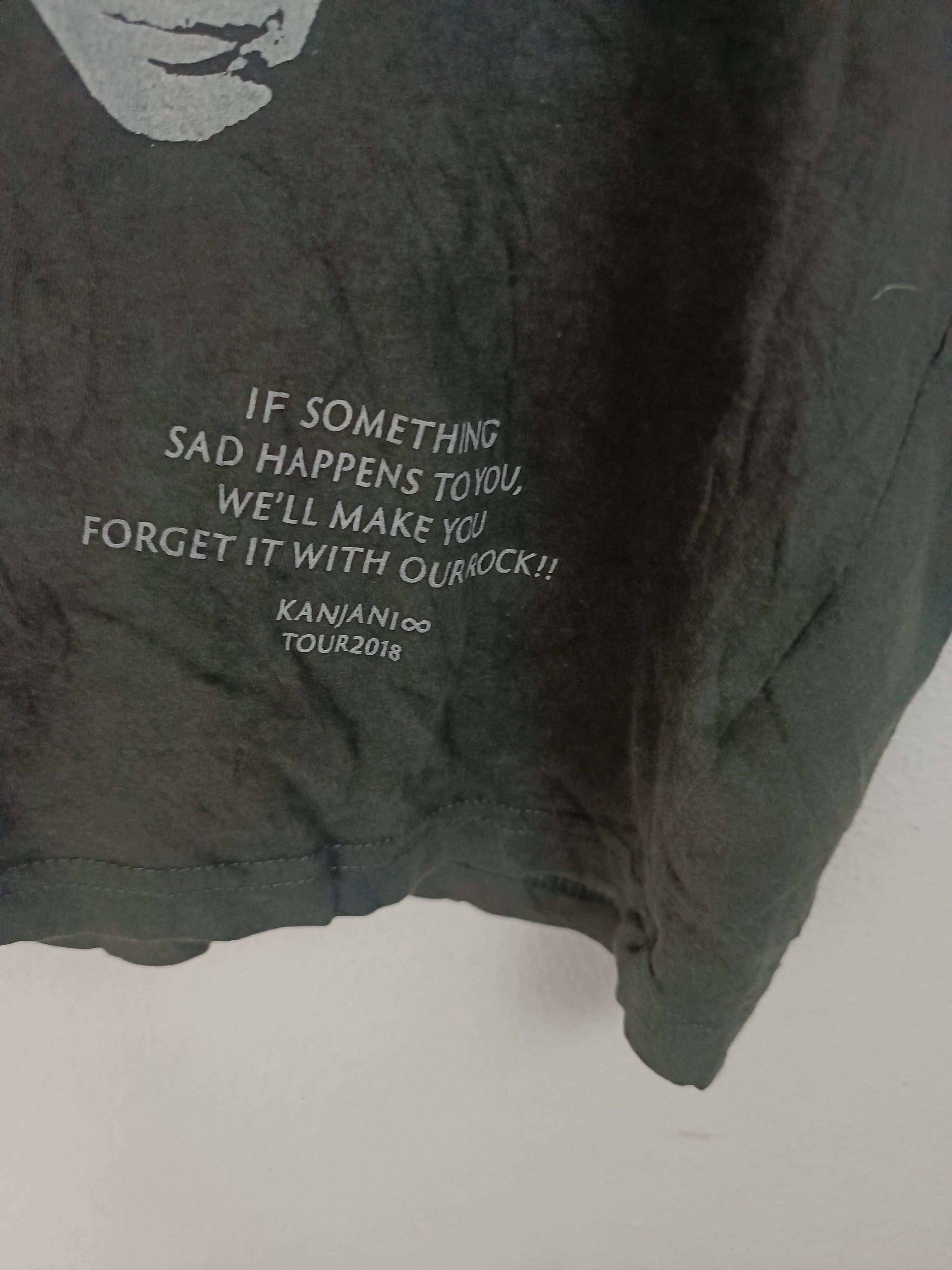 Band Tees VINTAGE KANJANI EIGHT SUPER EIGHT JAPANESE BAND 2018 TOUR Size US M / EU 48-50 / 2 - 16 Thumbnail