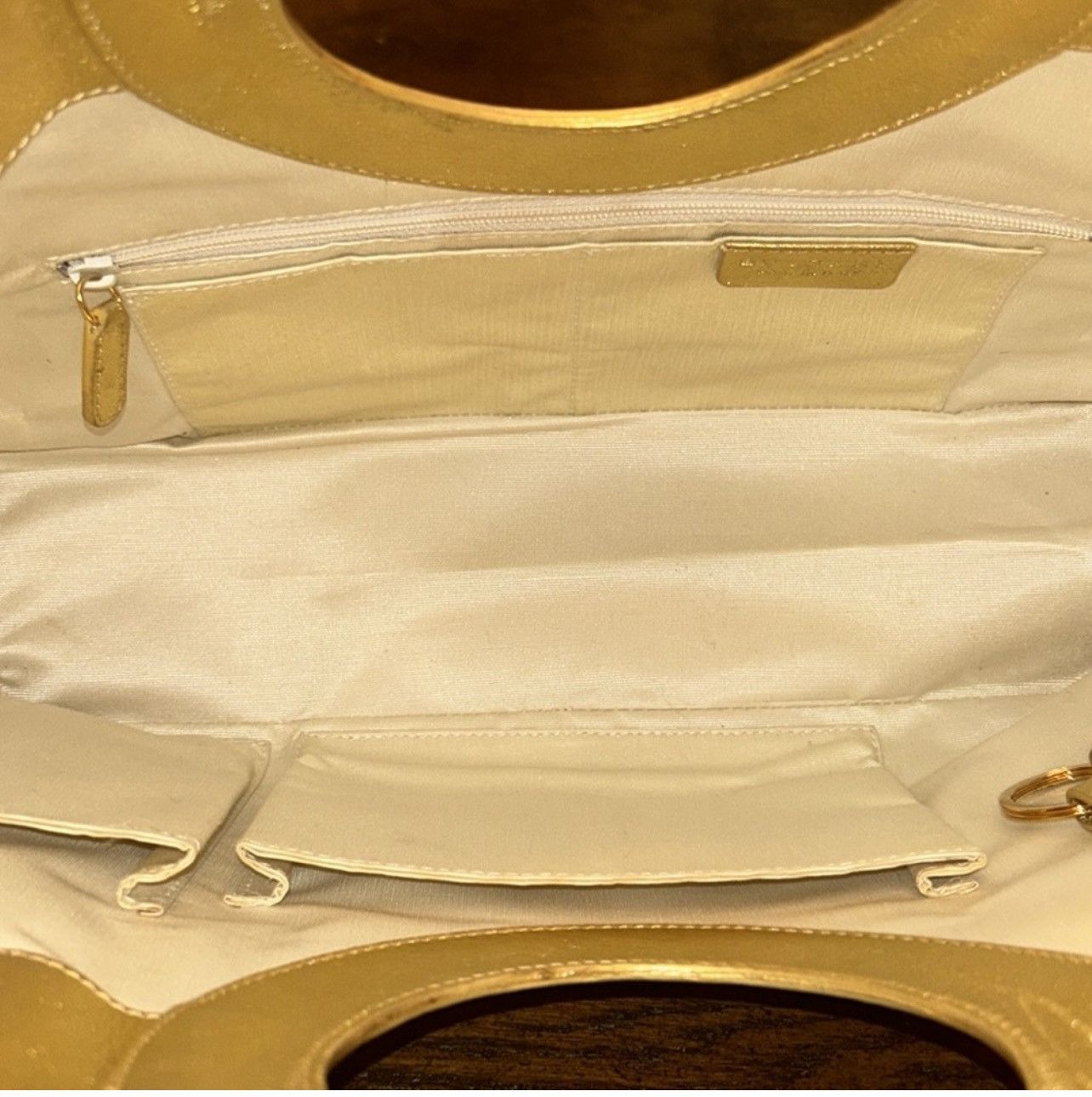 Bvlgari BVLGARI Yellow Sun Golden Leather Trim Canvas Tote Clutch Size ONE SIZE - 9 Thumbnail