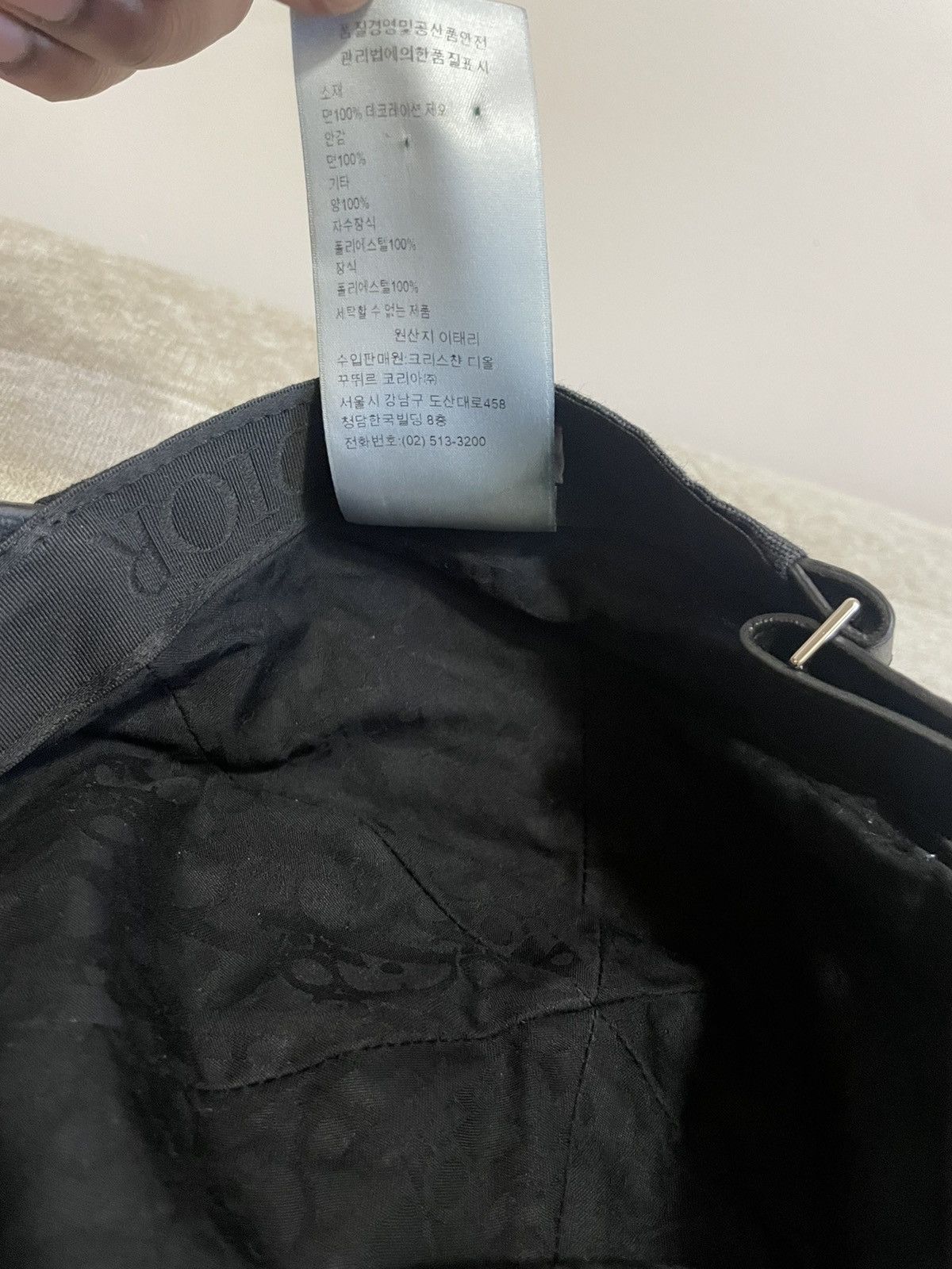 Dior DIOR FLEURS BASEBALL CAP Size ONE SIZE - 6 Thumbnail