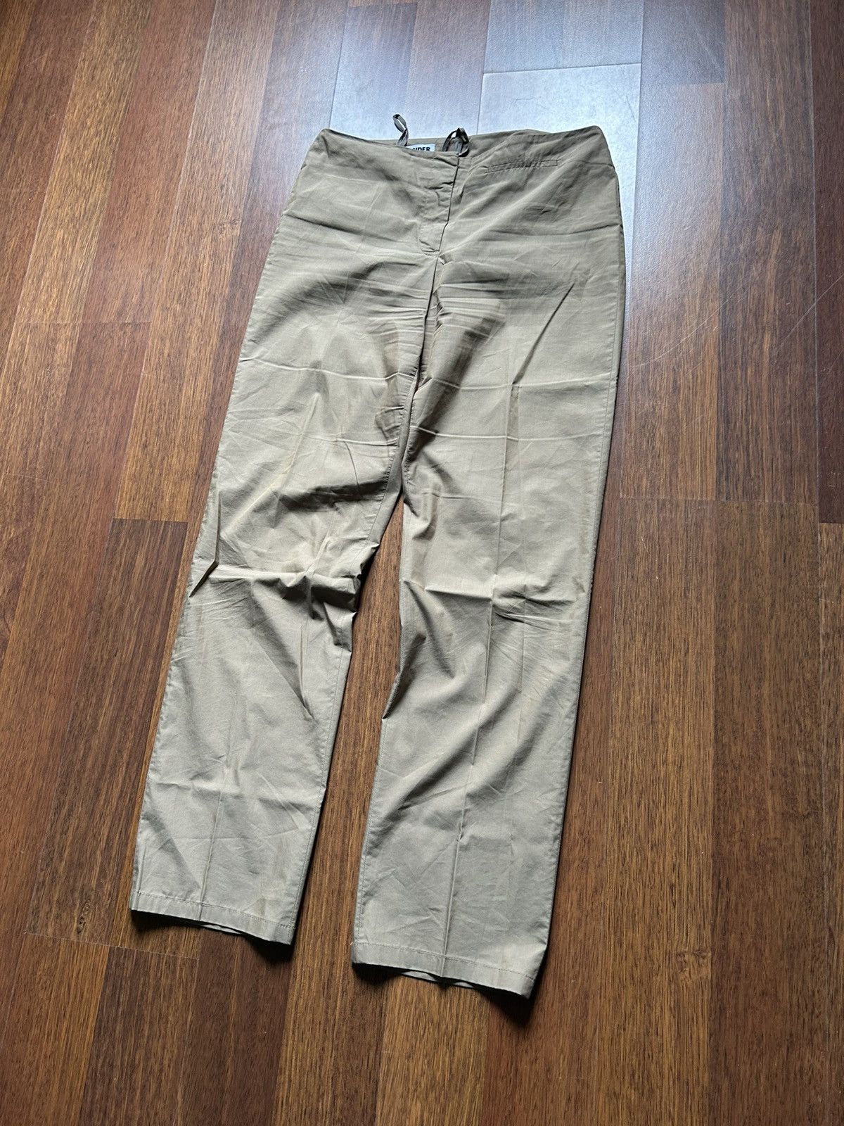 Jil Sander Vintage Jil Sander Solid Style Women Pants 00s Classic Fit Size 24" / US 00 / IT 34 - 2 Thumbnail