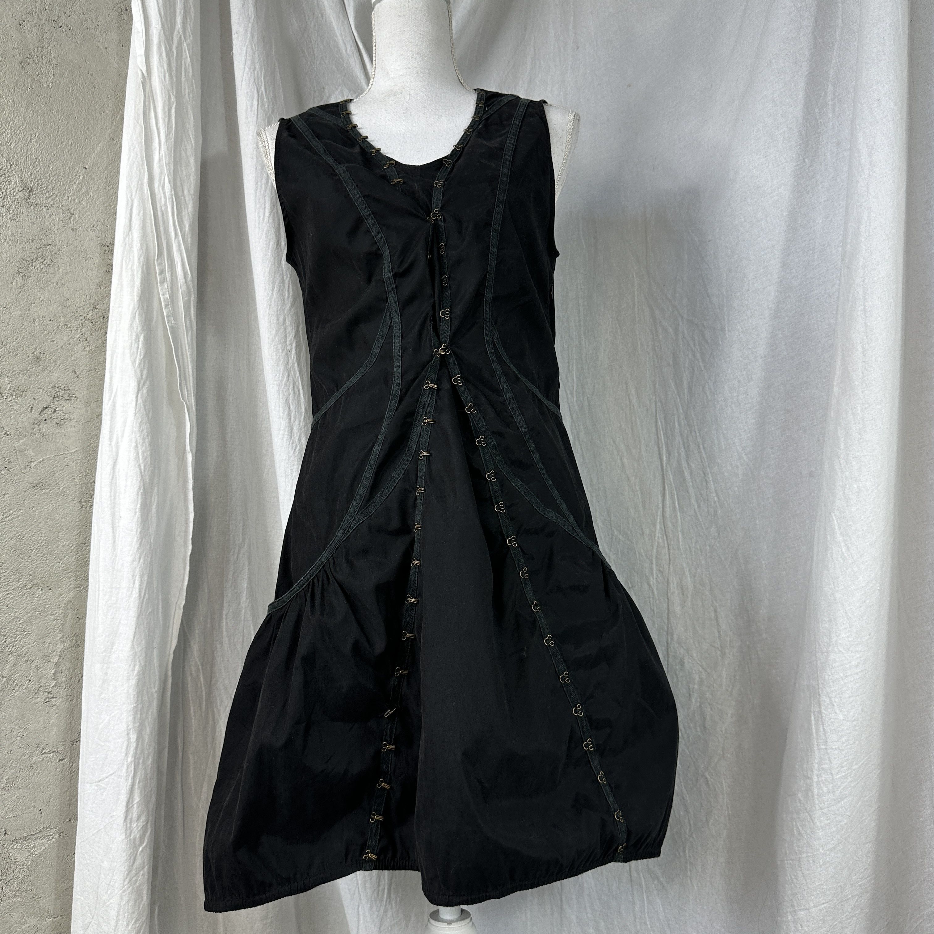Vintage Vintage Avant Garde Opium Grunge Goth Hooks 00s Dress Size S / US 4 / IT 40 - 3 Thumbnail