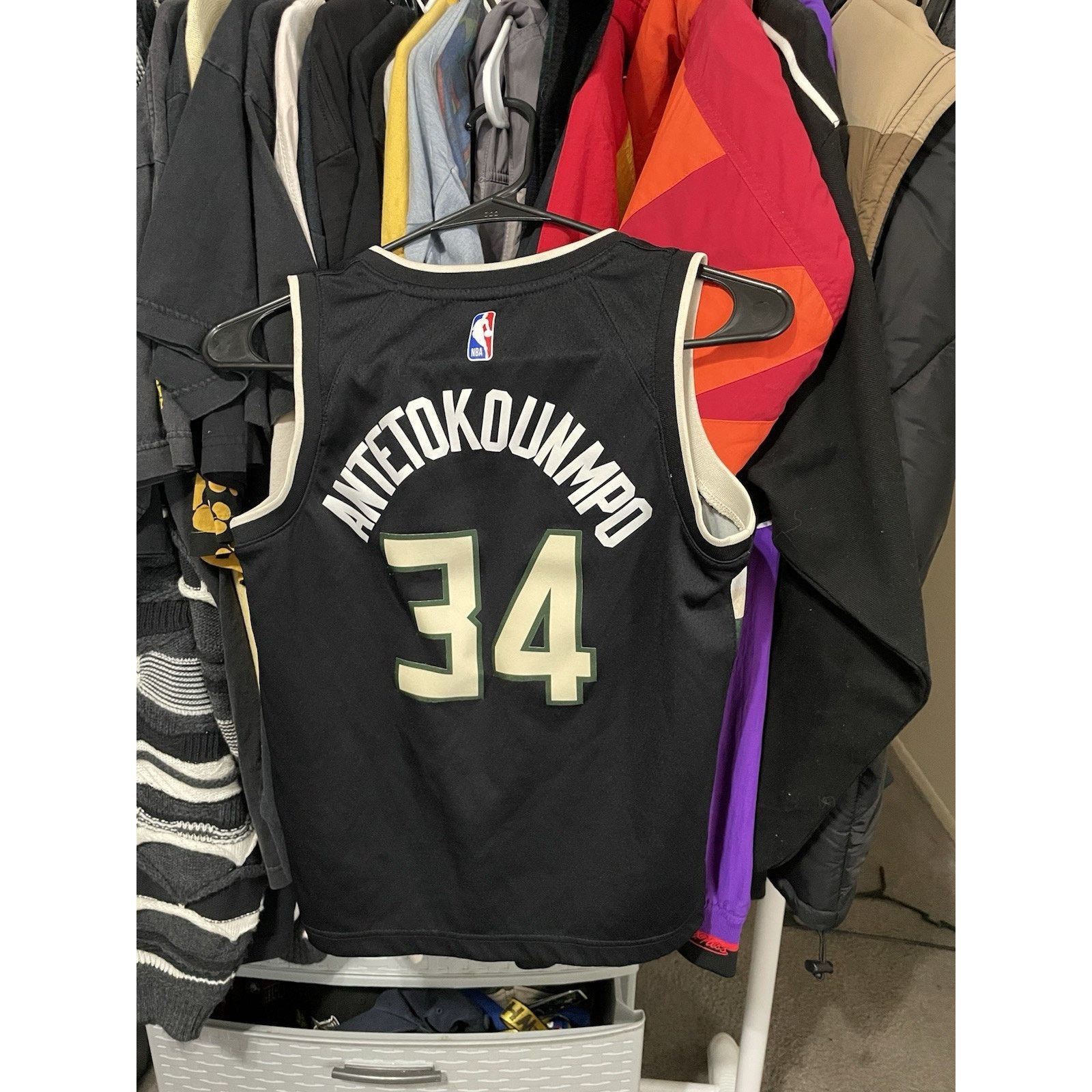 Jordan Brand Size Youth S- Giannis Antetokounmpo Bucks Jersey Boys Sz 8 Size US XXS / EU 40 - 2 Thumbnail