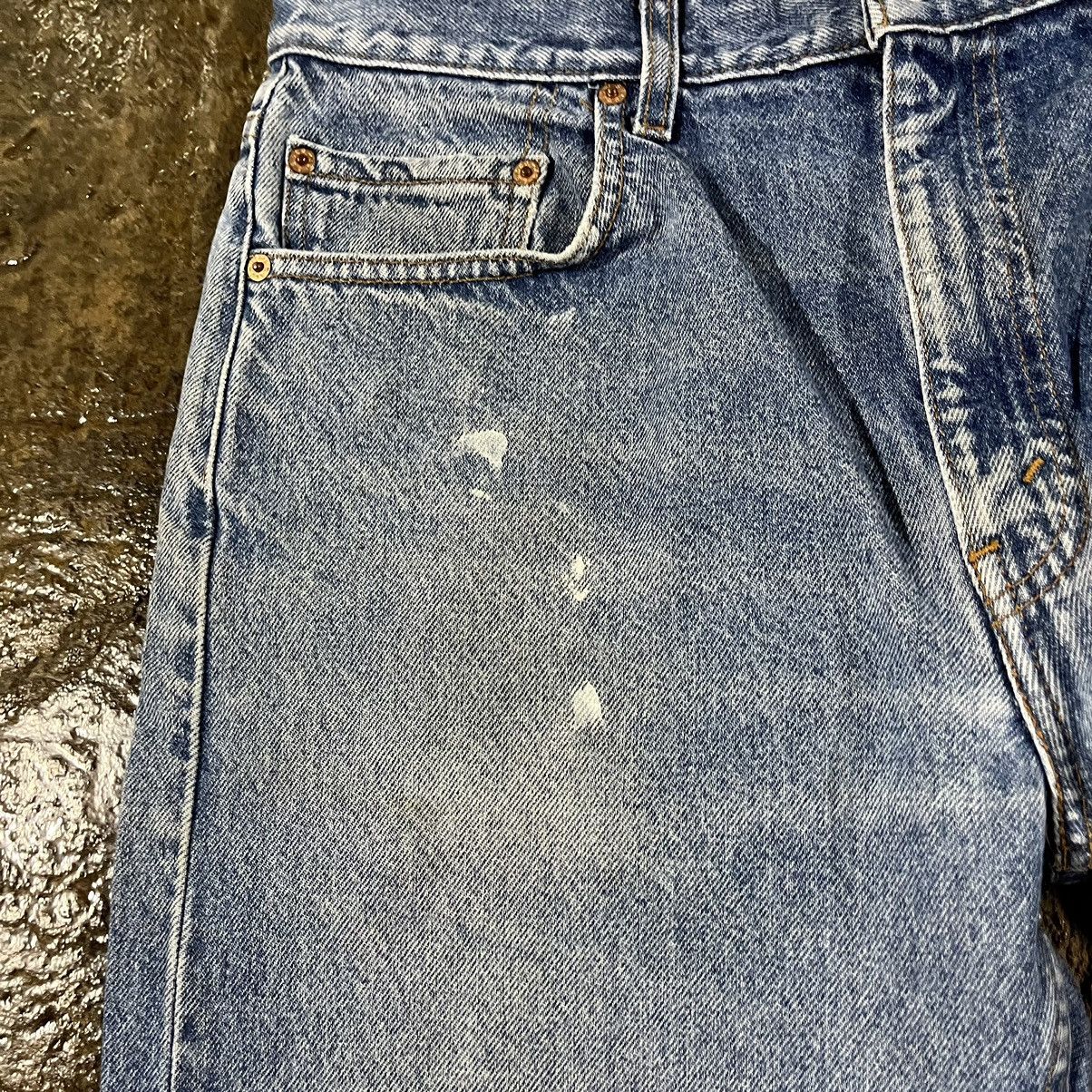Levi's × Vintage Crazy Vintage 90s Levi's 505 Faded Essential Skater Jeans Size US 33 - 10 Thumbnail