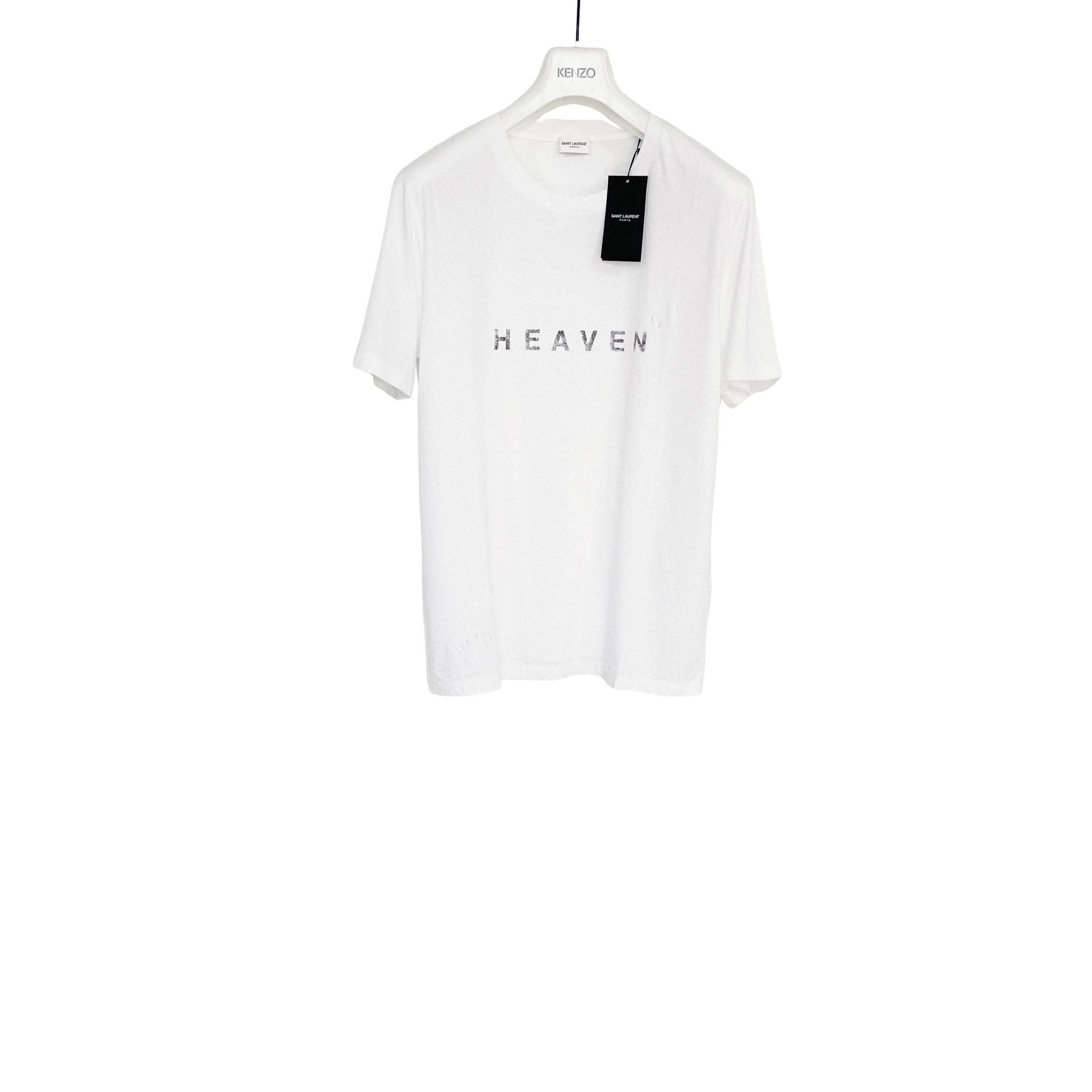 Saint Laurent Paris Saint Laurent Paris Signature Logo T-Shirt