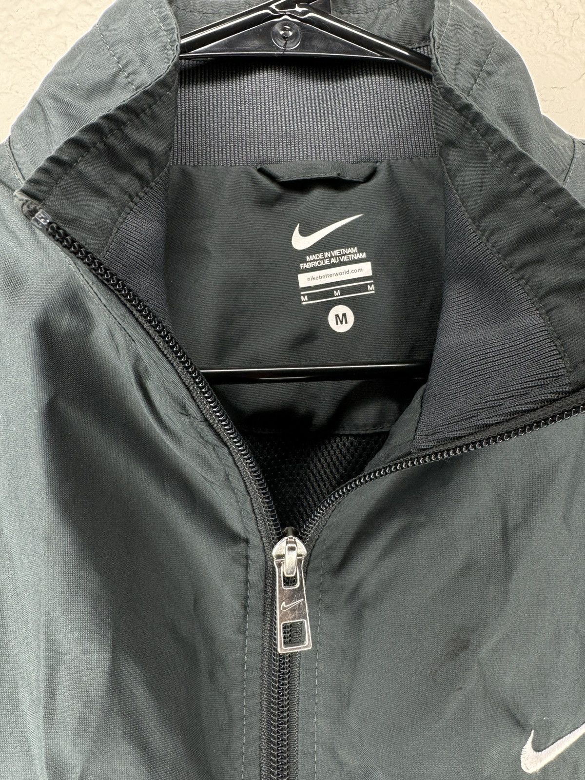 Nike × Vintage Nike Vintage Training Zip Up Size US M / EU 48-50 / 2 - 2 Thumbnail