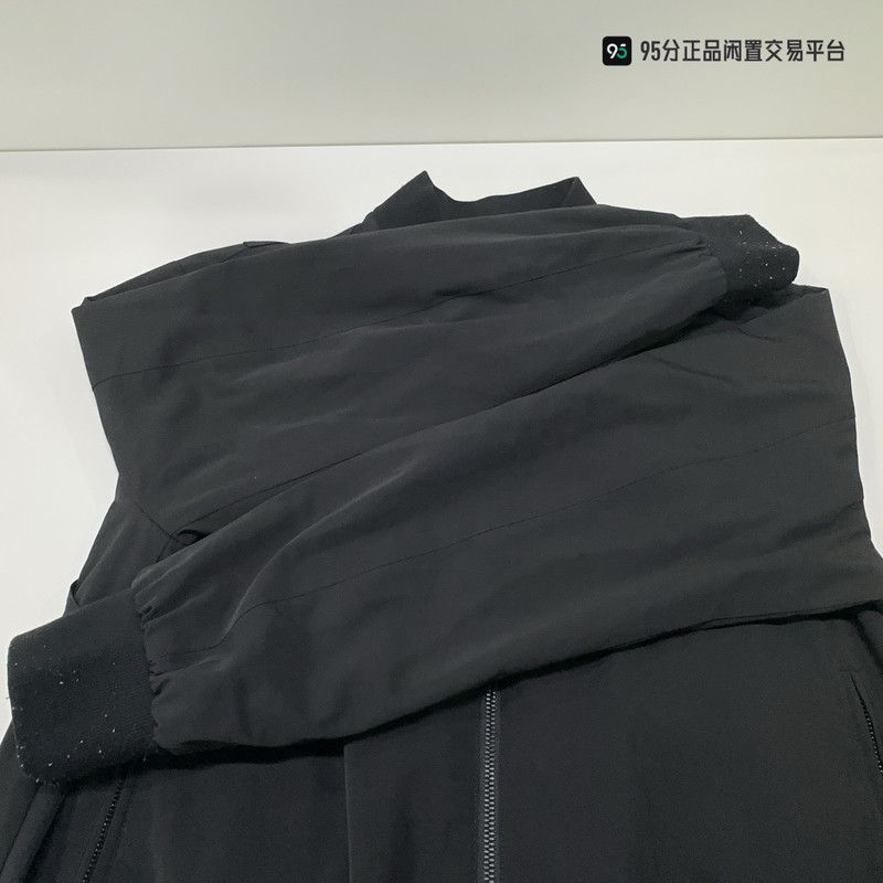 Ermenegildo Zegna Zegna FW22 Men's Solid Zip Stand Collar Jacket. Size US M / EU 48-50 / 2 - 3 Thumbnail
