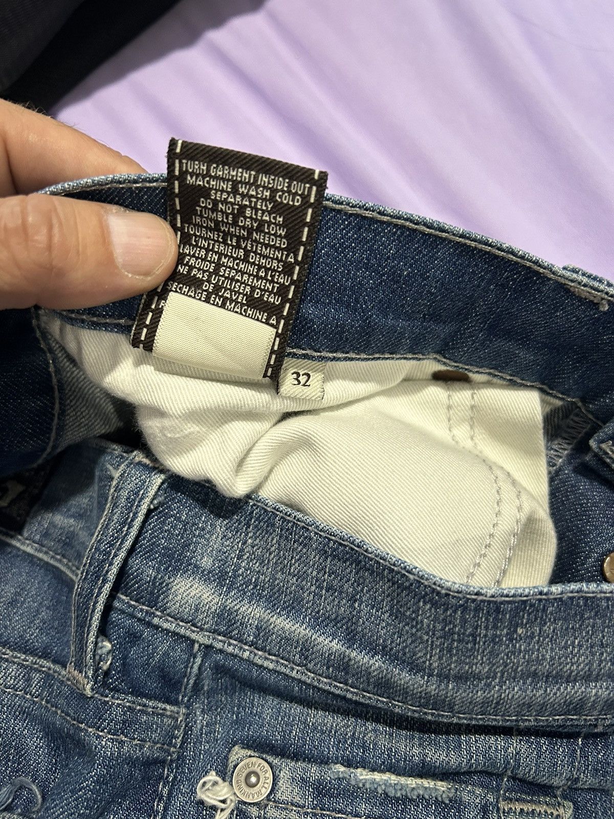 Designer × Seven 7 Seven standard jeans Size US 32 / EU 48 - 6 Thumbnail