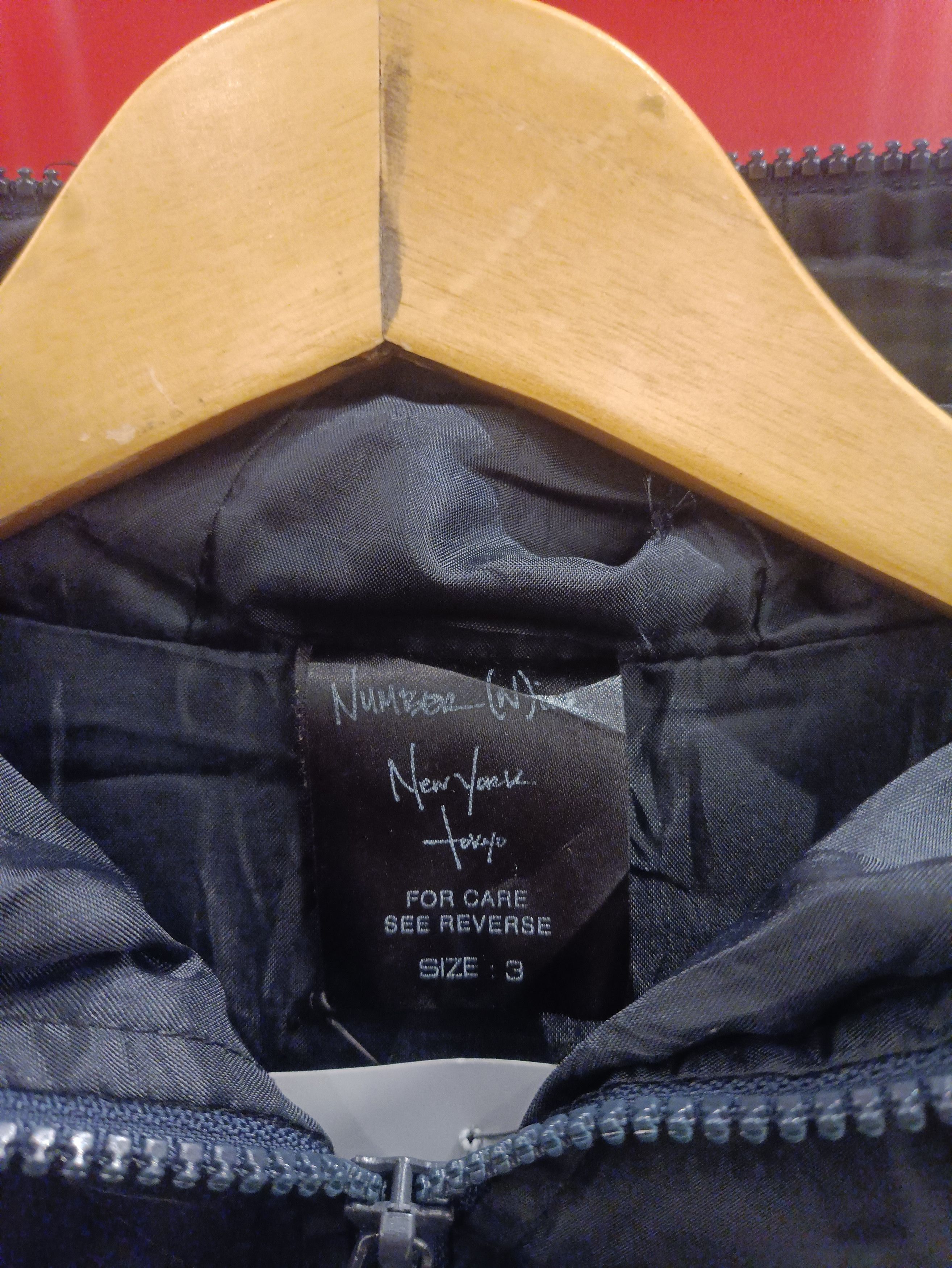 Number (N)ine Number (n)ine full zip jacket Size US L / EU 52-54 / 3 - 7 Thumbnail