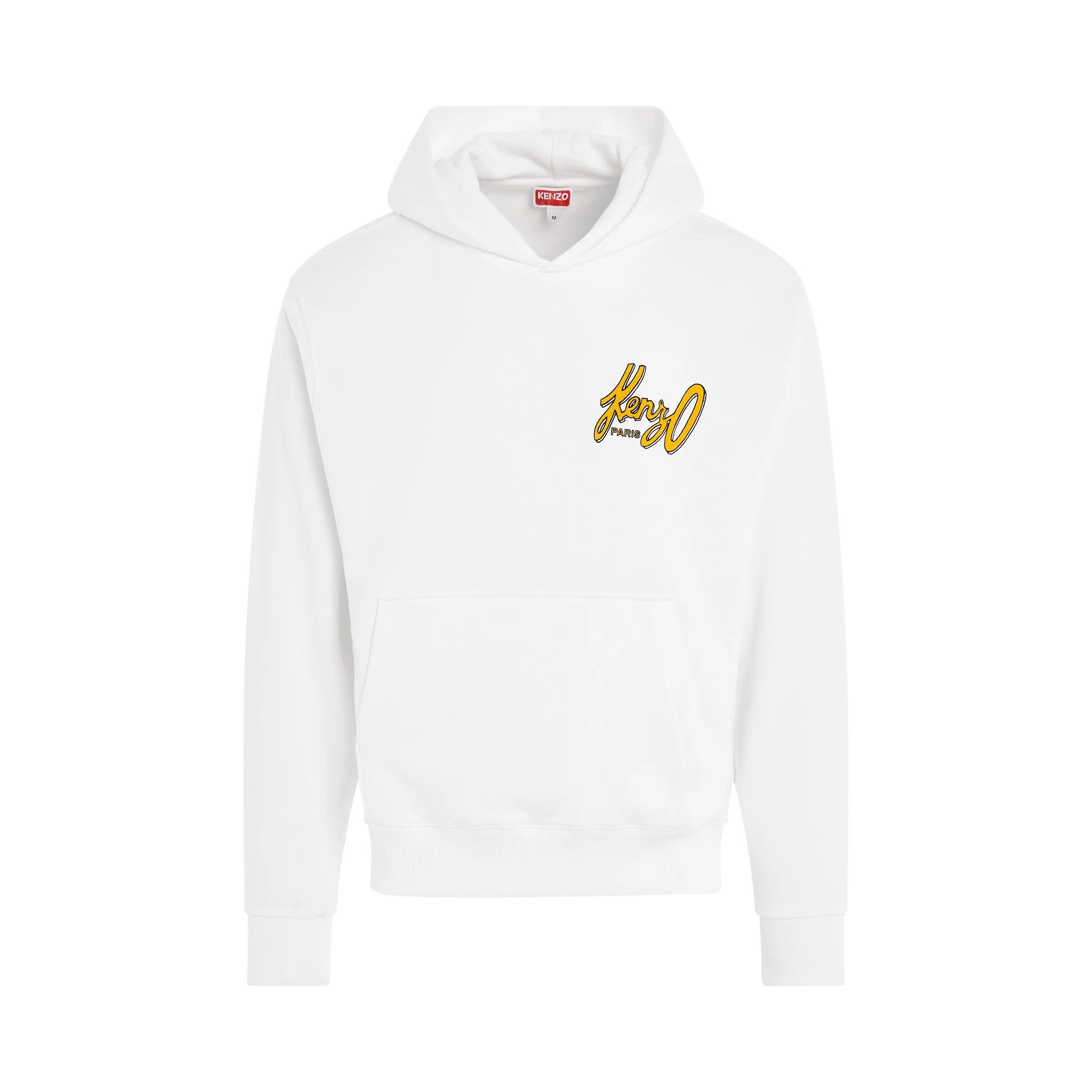 Kenzo o1mris0824 Classic Hoodie in White Size US S / EU 44-46 / 1 - 1 Thumbnail