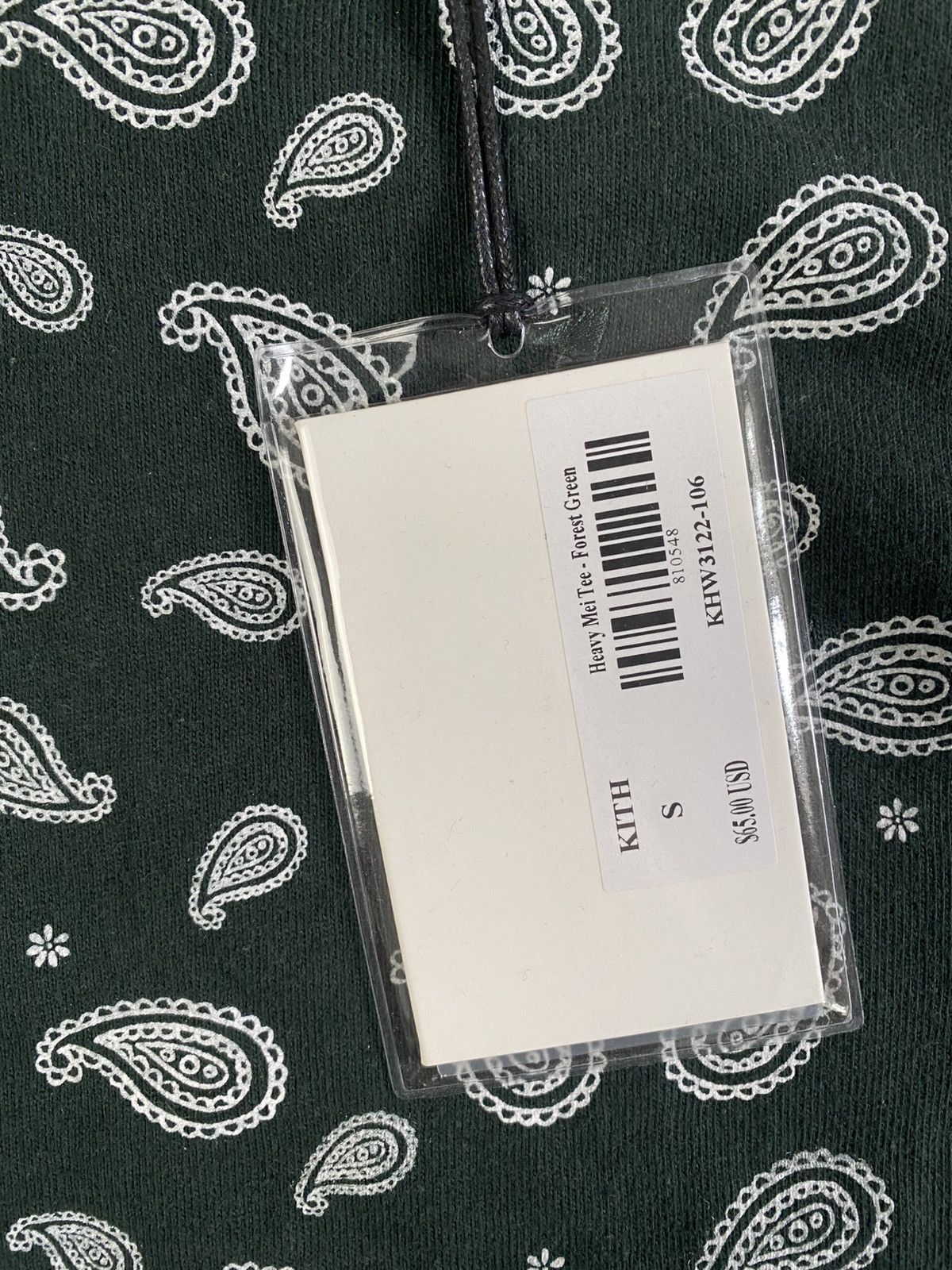 Kith Kith Paisley All-Over Print Heavyweight T- Shirt Size US S / EU 44-46 / 1 - 4 Thumbnail