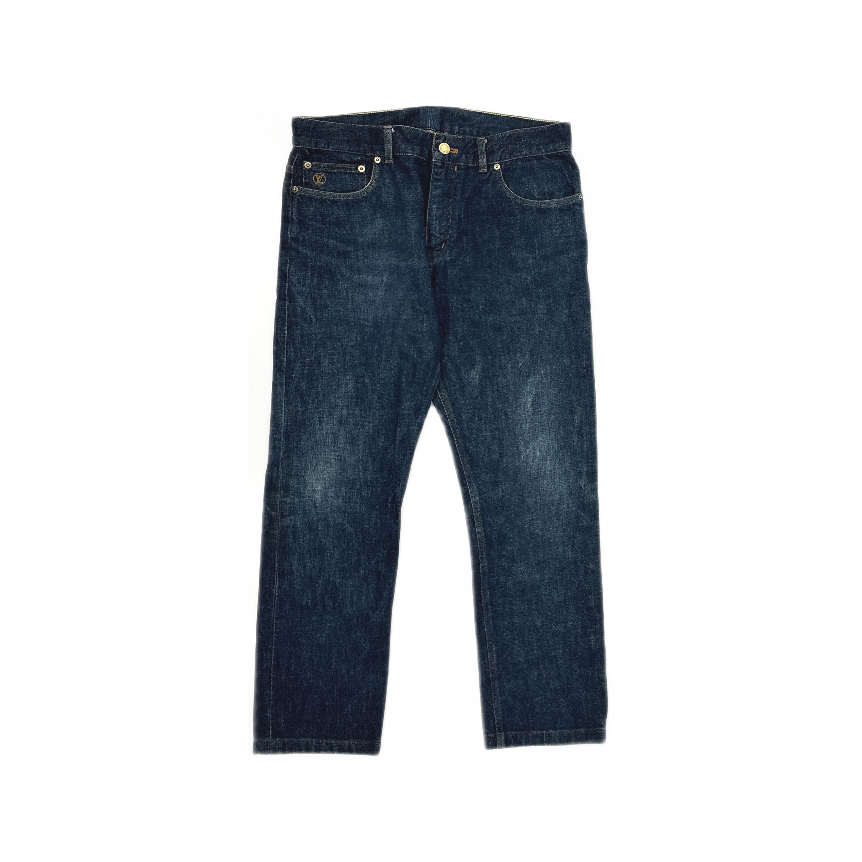Louis Vuitton Louis Vuitton Classic Denim Jeans Size 34 Size US 34 / EU 50 - 1 Thumbnail