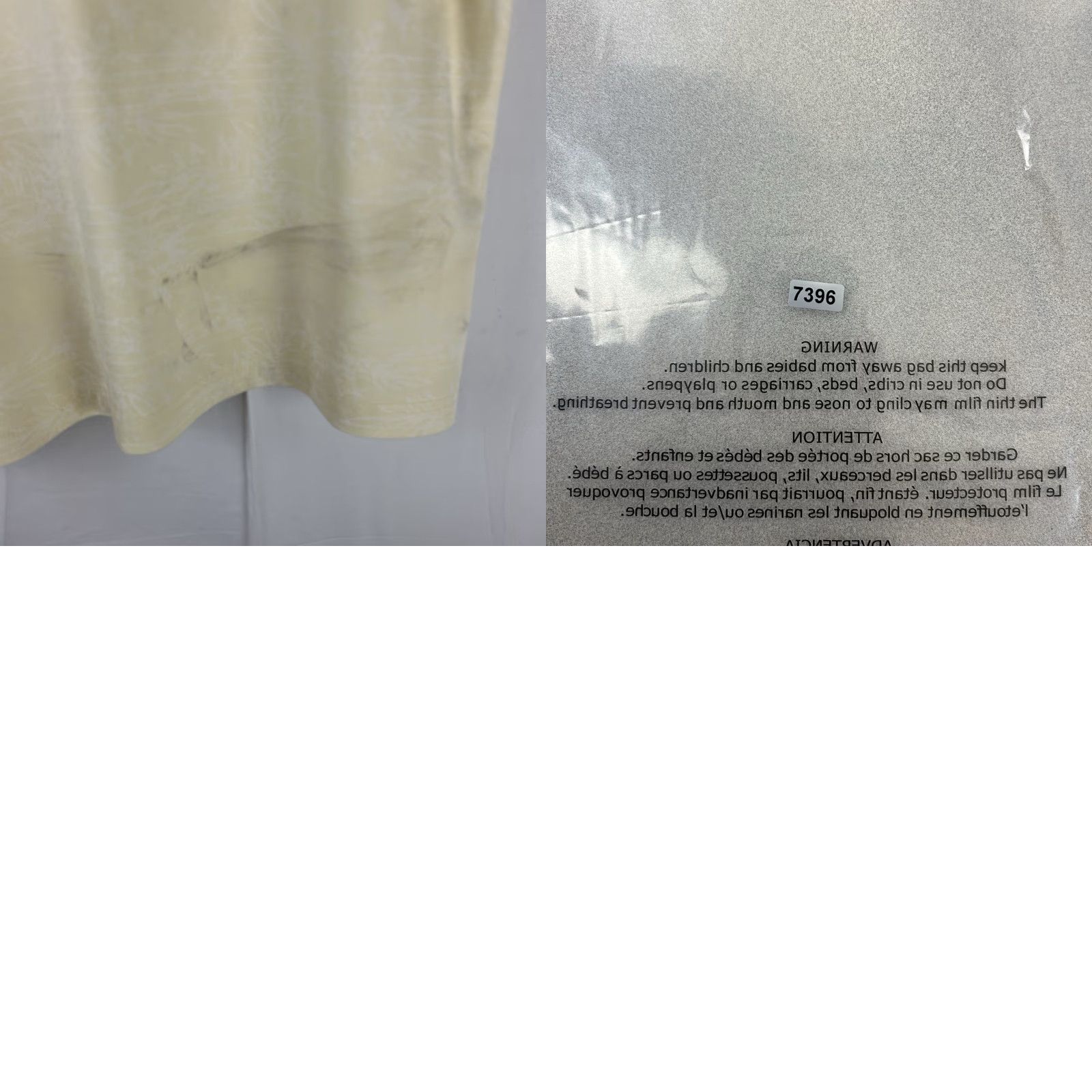 TravisMathew Travis Mathew Polo Shirt Mens M Meringue Yellow Porpoise Pima Blend Golf Flaw Fair Stains Front Back Bottom Size US M / EU 48-50 / 2 - 9 Thumbnail