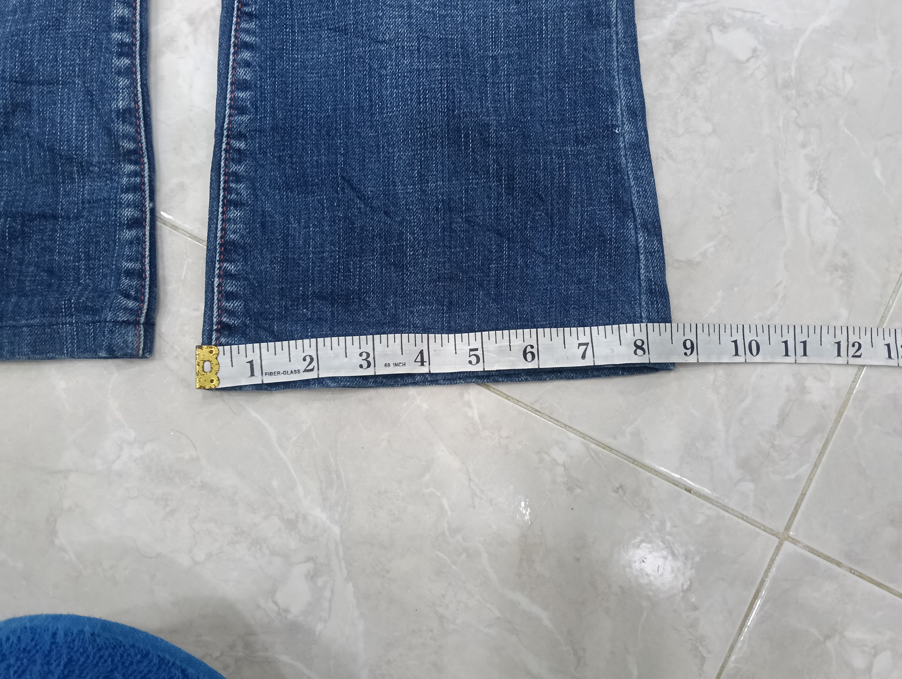 Japanese Brand Costello Sick Design Bootcut Denim Size 30" / US 8 / IT 44 - 17 Thumbnail