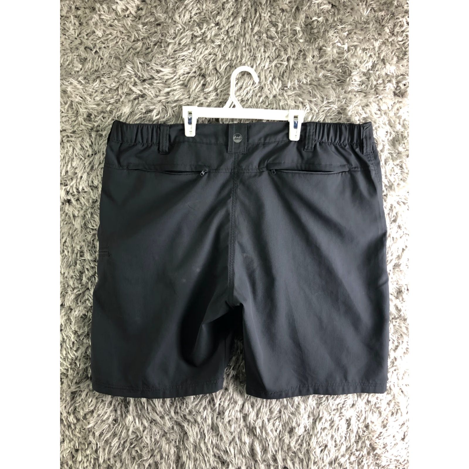 Wrangler Wrangler Bermuda Shorts Men's 44 Mid Rise Dark Wash Black Utility 5-Pocket Denim Shorts Regular Fit Belt Loops Size US 44 / EU 60 - 5 Thumbnail