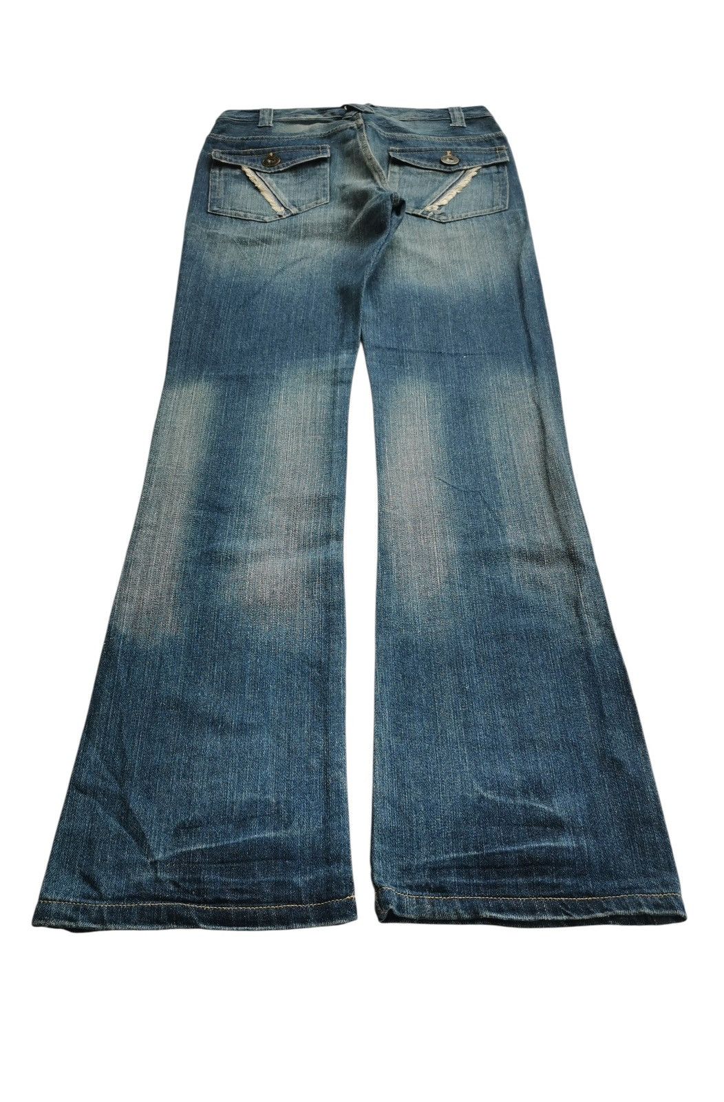 Hysteric Glamour Realmind Fuckin Patches Bootcut Jeans Size US 30 / EU 46 - 2 Thumbnail