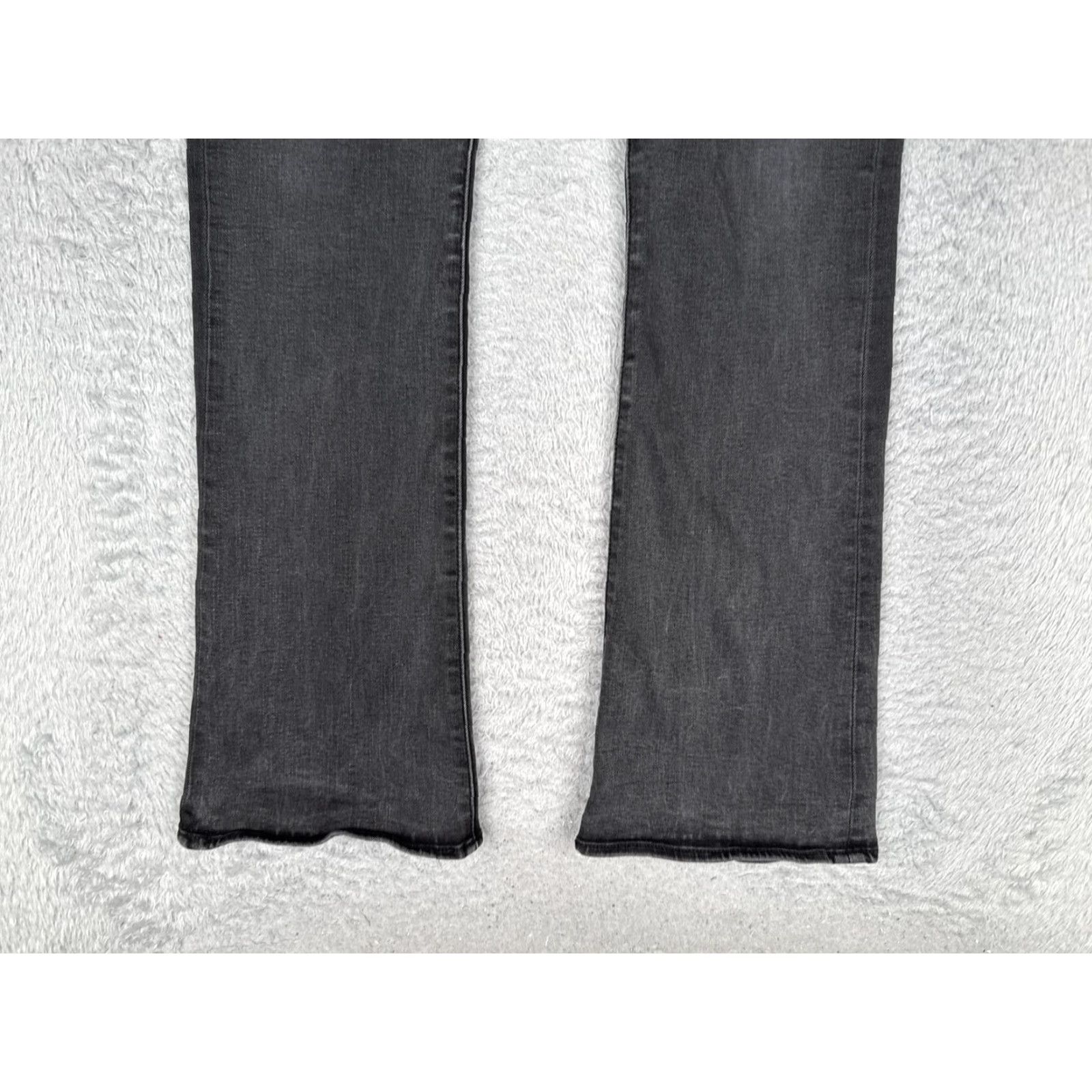 Vintage Rock & Republic Kendra Curvy Bootcut Jeans Womens 10 Gray Charcoal Wash 30x31 Denim Jeans Rock & Republic Kasandra Womens Size 32" / US 10 / IT 46 - 2 Thumbnail