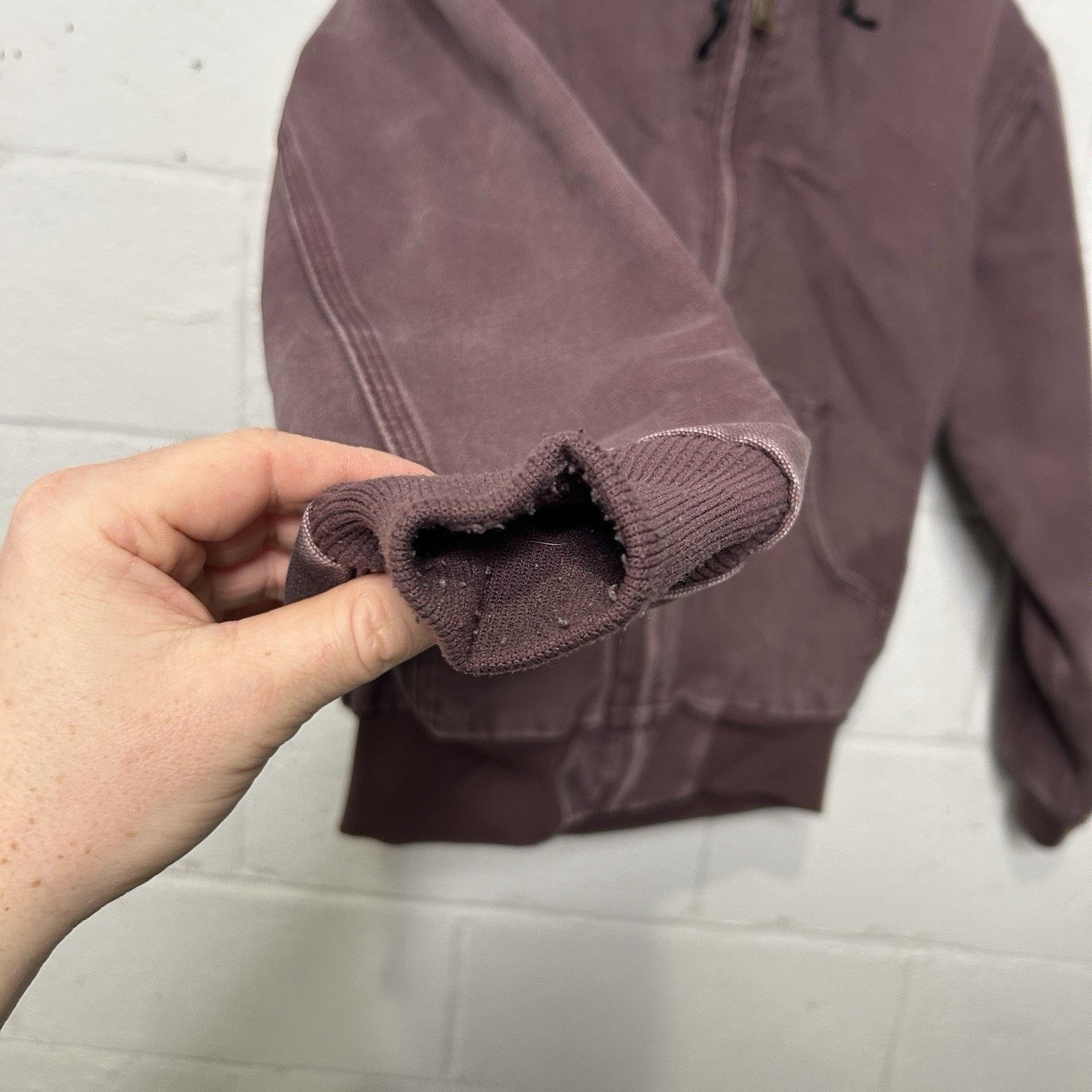 Carhartt Vintage Carhartt Quilted Active Jacket “Deep Plum” WJ130 DPM Size S / US 4 / IT 40 - 10 Thumbnail