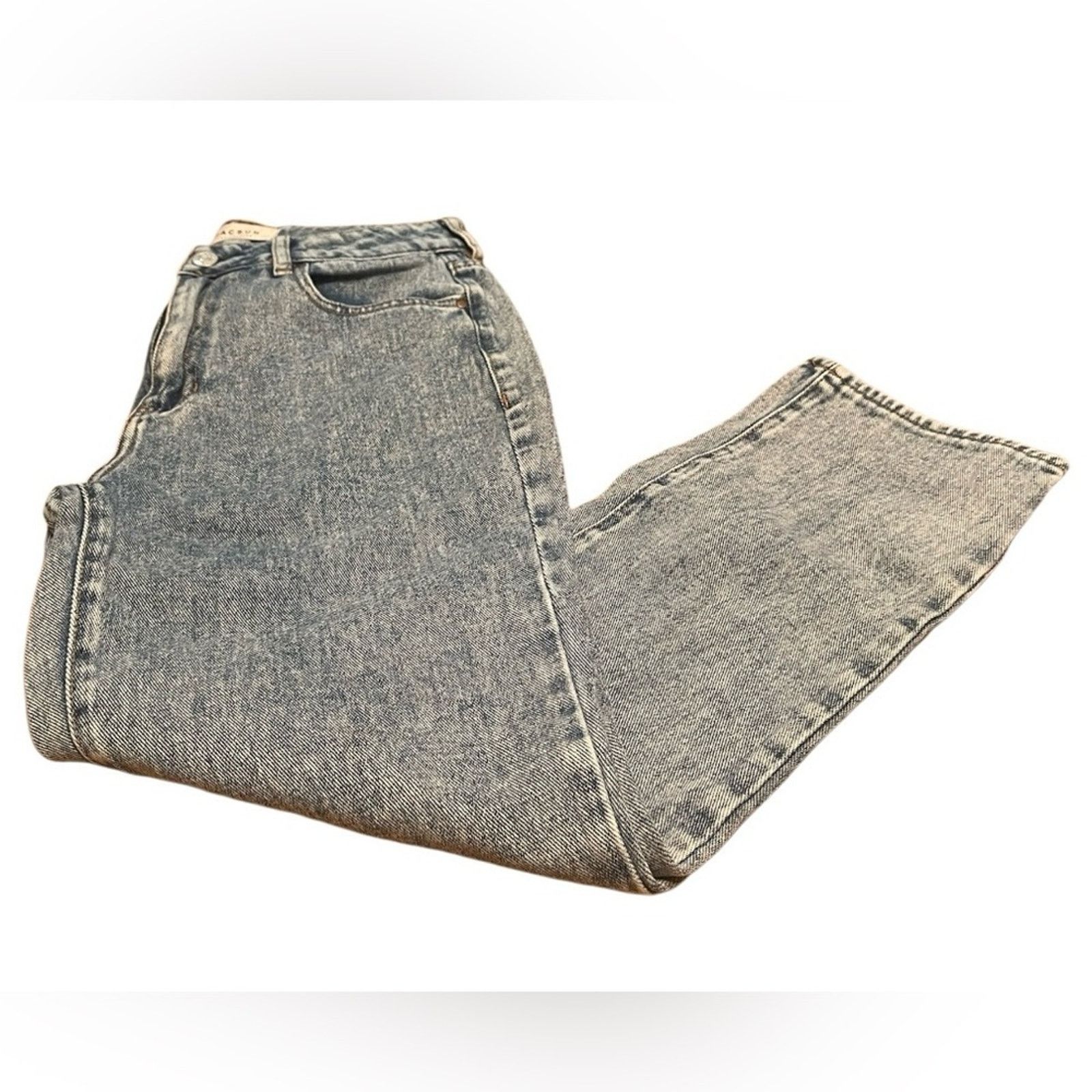 Pacsun Pacsun mom Jean, medium blue, size 27. Size 27" / US 4 / IT 40 - 2 Thumbnail