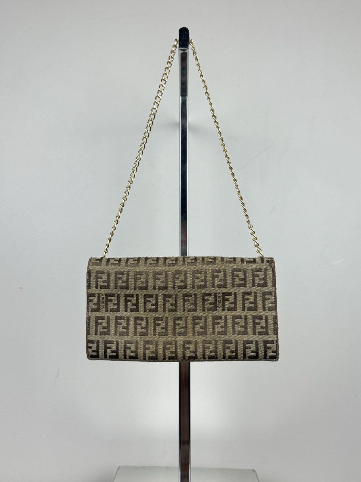 Fendi Shoulder leather bag Fendi FF monogram original rare item Size ONE SIZE - 1 Thumbnail