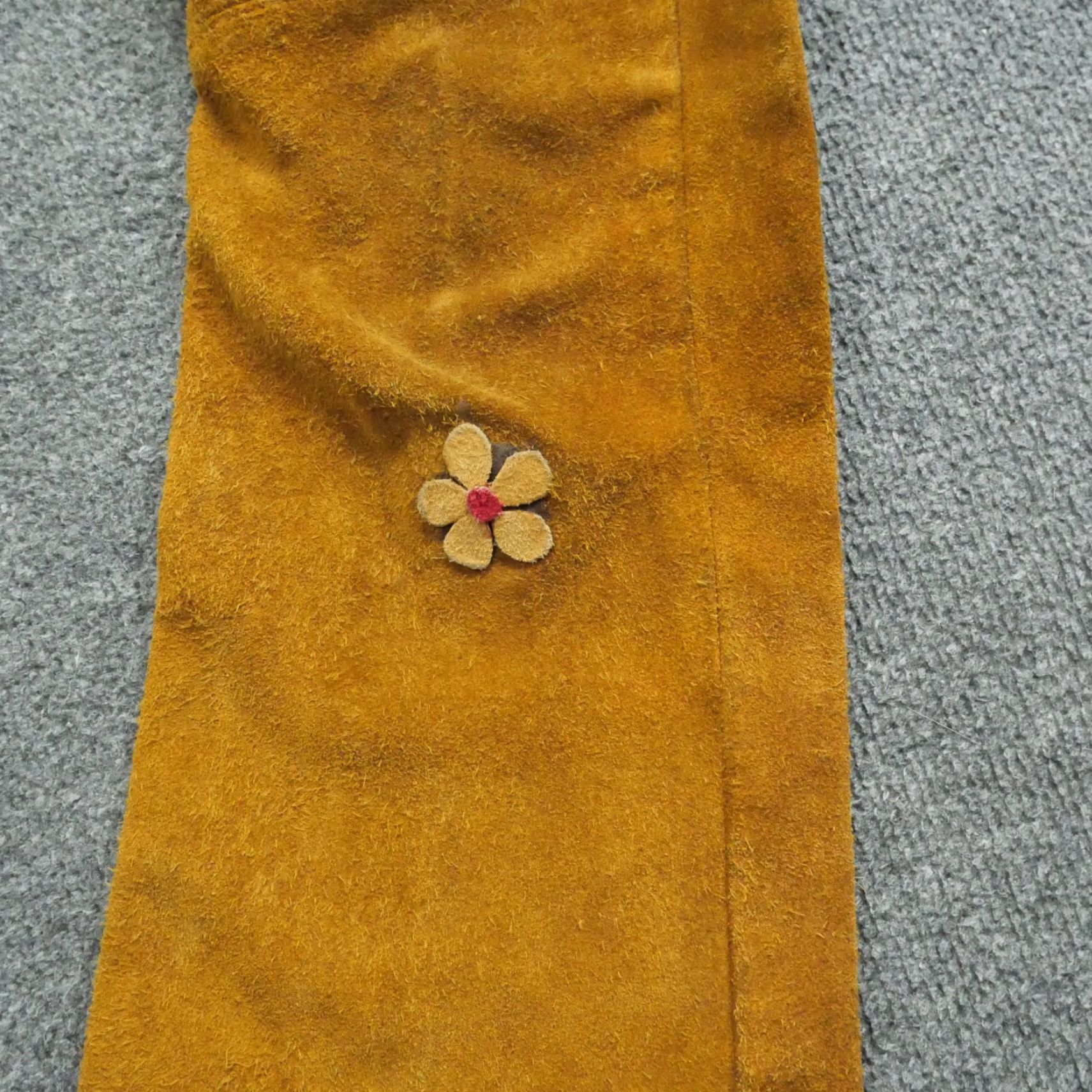 Vintage VINTAGE Jorgens Leather Design Pants Womens 8 30x30 Brown Suede Western 60s Bootcut Size 30" / US 8 / IT 44 - 3 Thumbnail