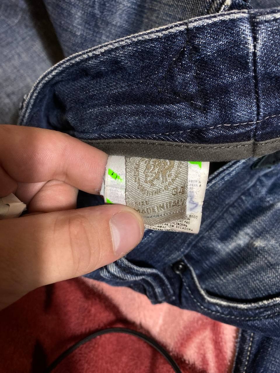 Diesel Vintage 90s Y2K Distressed Diesel Leanty Jeans baggy pants Size US 34 / EU 50 - 4 Thumbnail