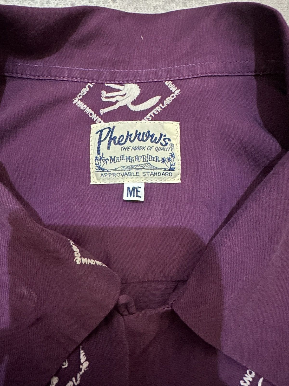Pherrow's Pherrow's Mad Monster Rayon Shirt Size US M / EU 48-50 / 2 - 4 Thumbnail