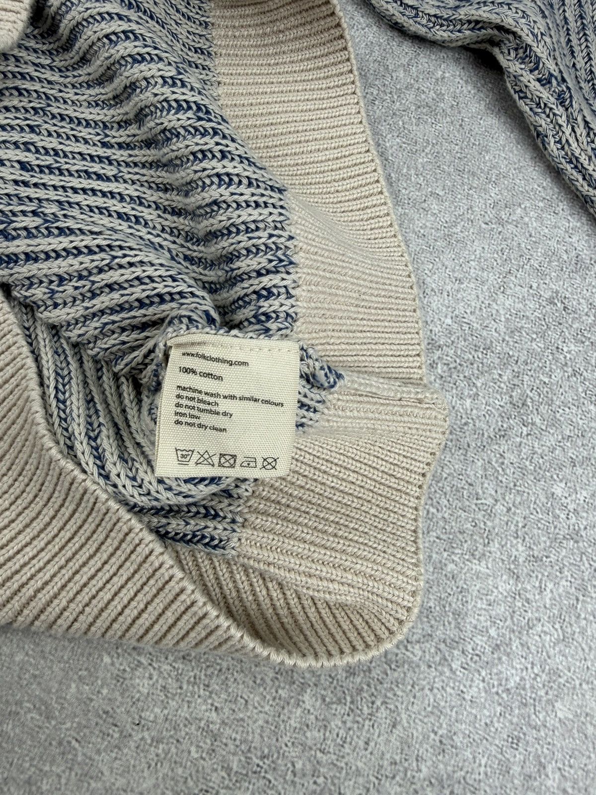 Folk Folk Cotton Knit Sweater Men’s Size 3 Size US M / EU 48-50 / 2 - 7 Thumbnail