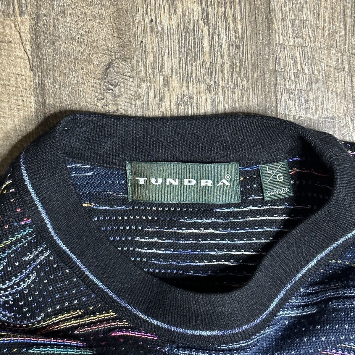 Tundra Canada Vintage 90s Tundra Textured Knit Sweater Mens Large *RARE* Size US L / EU 52-54 / 3 - 4 Thumbnail
