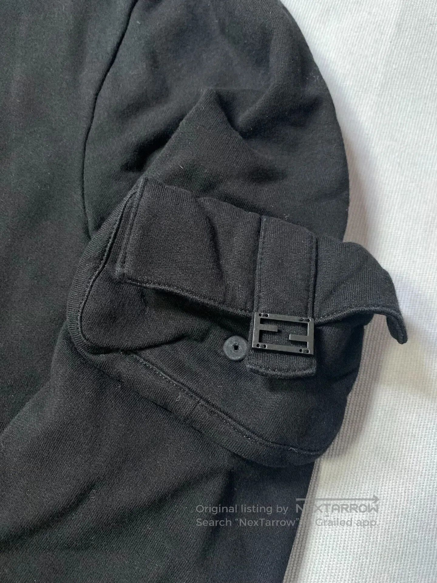 Fendi FENDI Double F Arm Pocket Sweatshirt. Size US M / EU 48-50 / 2 - 1 Thumbnail