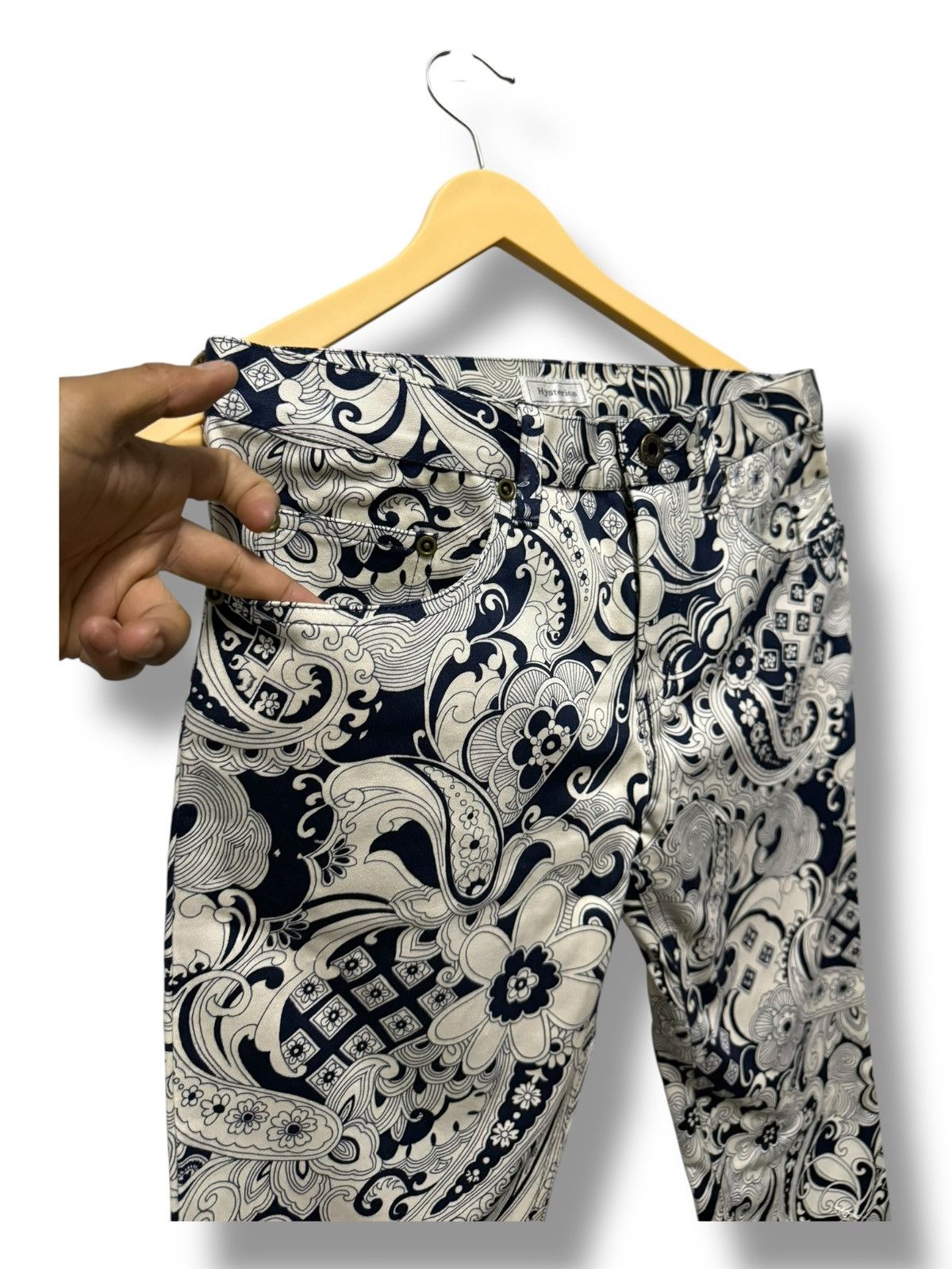 Designer × Hysteric Glamour × Japanese Brand VINTAGE HYSTERIC GLAMOUR BANDANA DESIGN JAPANESE BRAND DENIM Size 31" - 12 Thumbnail